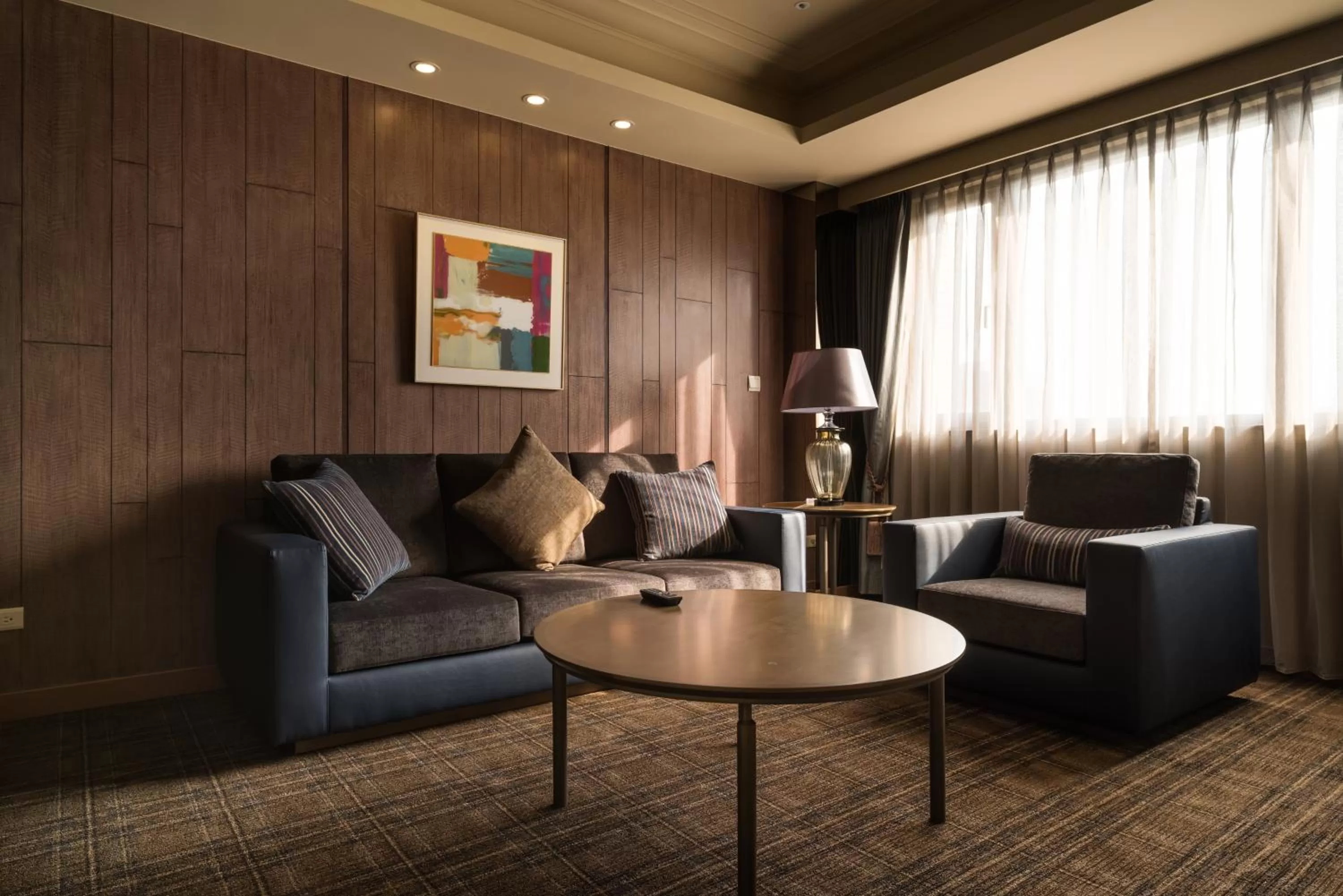 Living room in Fushin Hotel Taipei