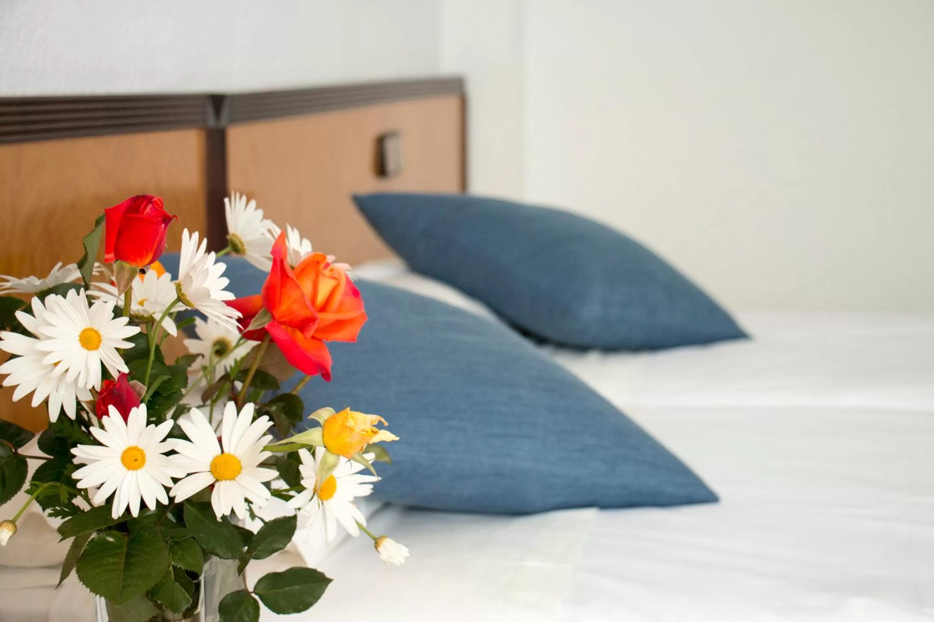 Decorative detail, Bed in Hotel Voramar