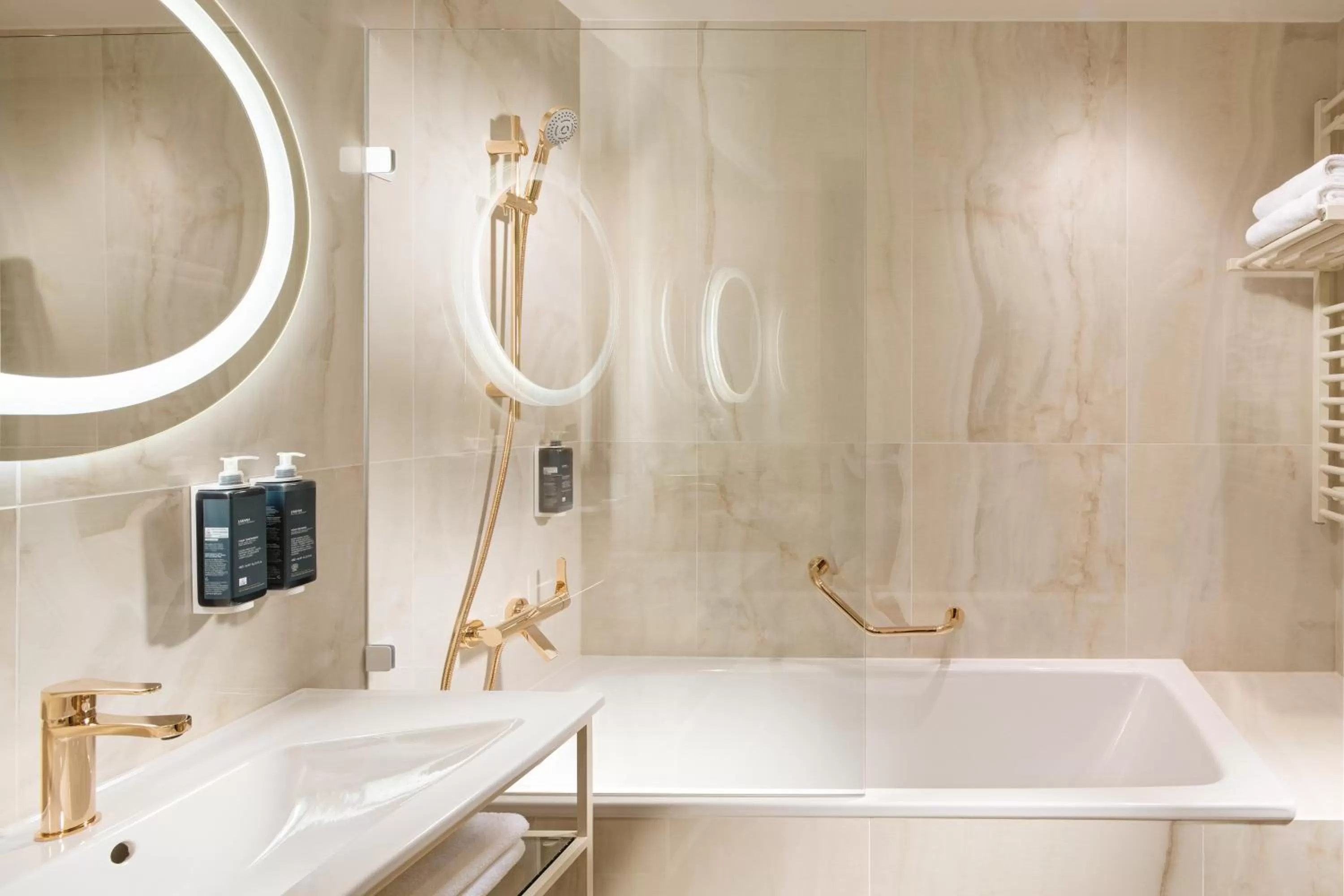 Bathroom in Mamaison Hotel Riverside Prague