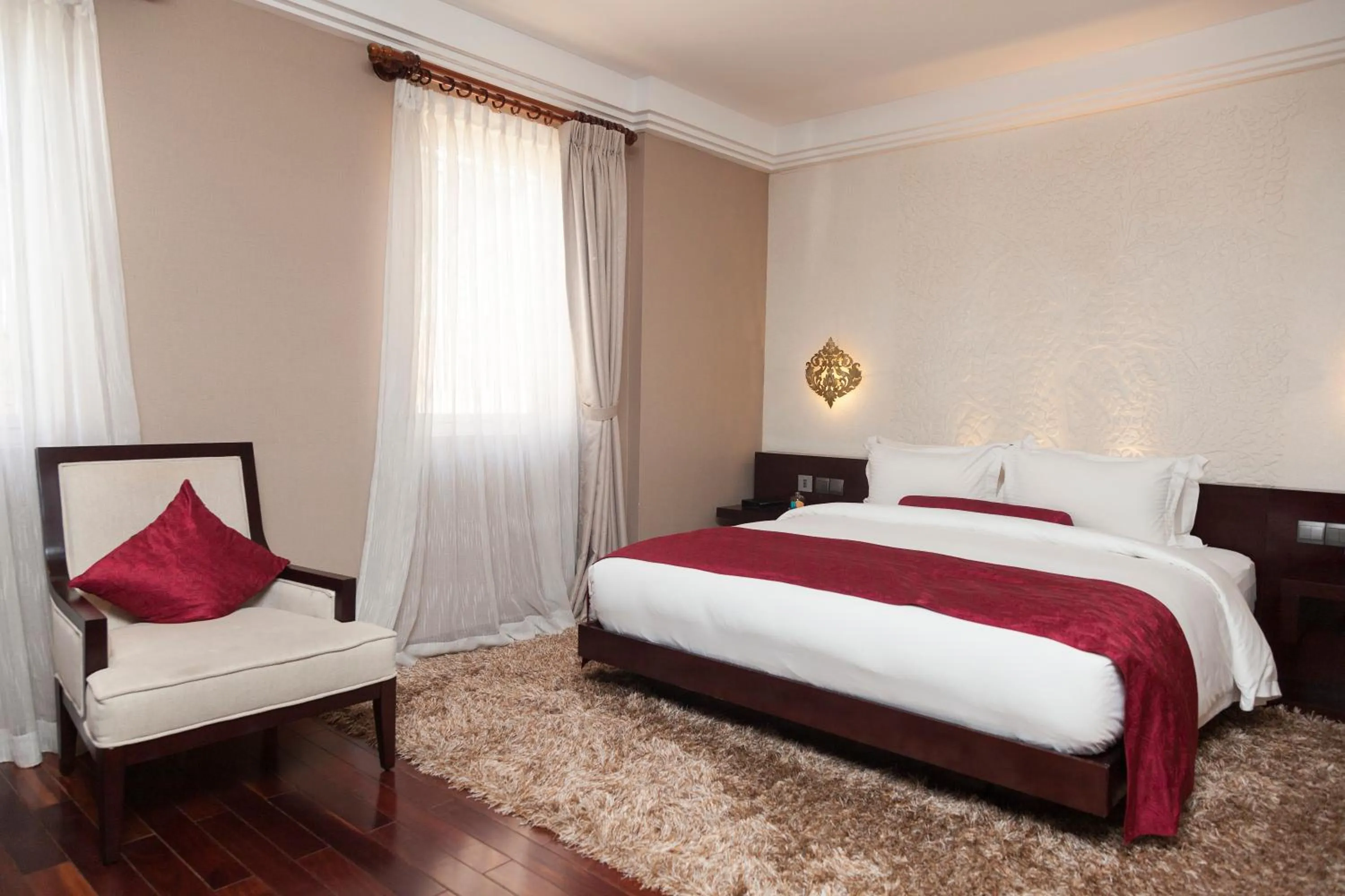 Bedroom in Arunreas Hotel