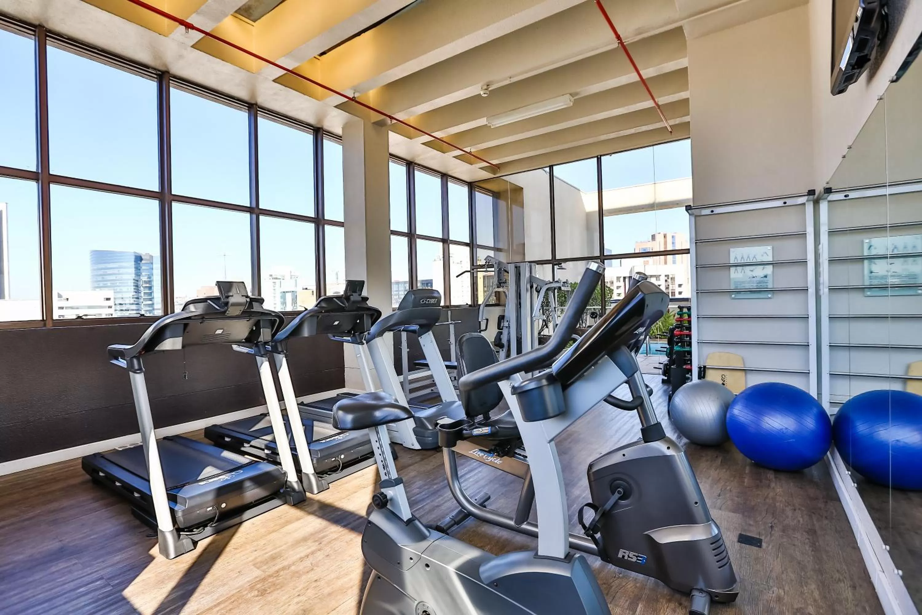 Fitness centre/facilities in Double Tree by Hilton São Paulo Itaim