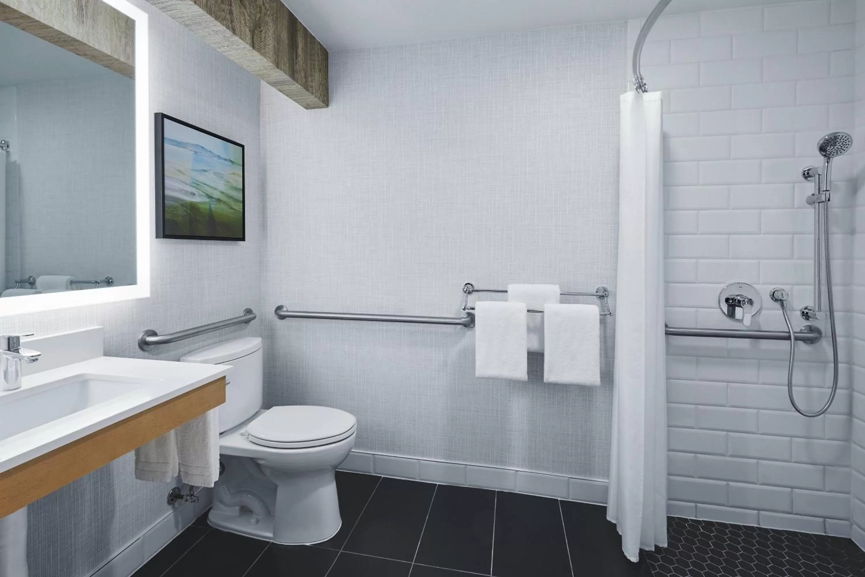 Bathroom in Four Points by Sheraton Salt Lake City Airport