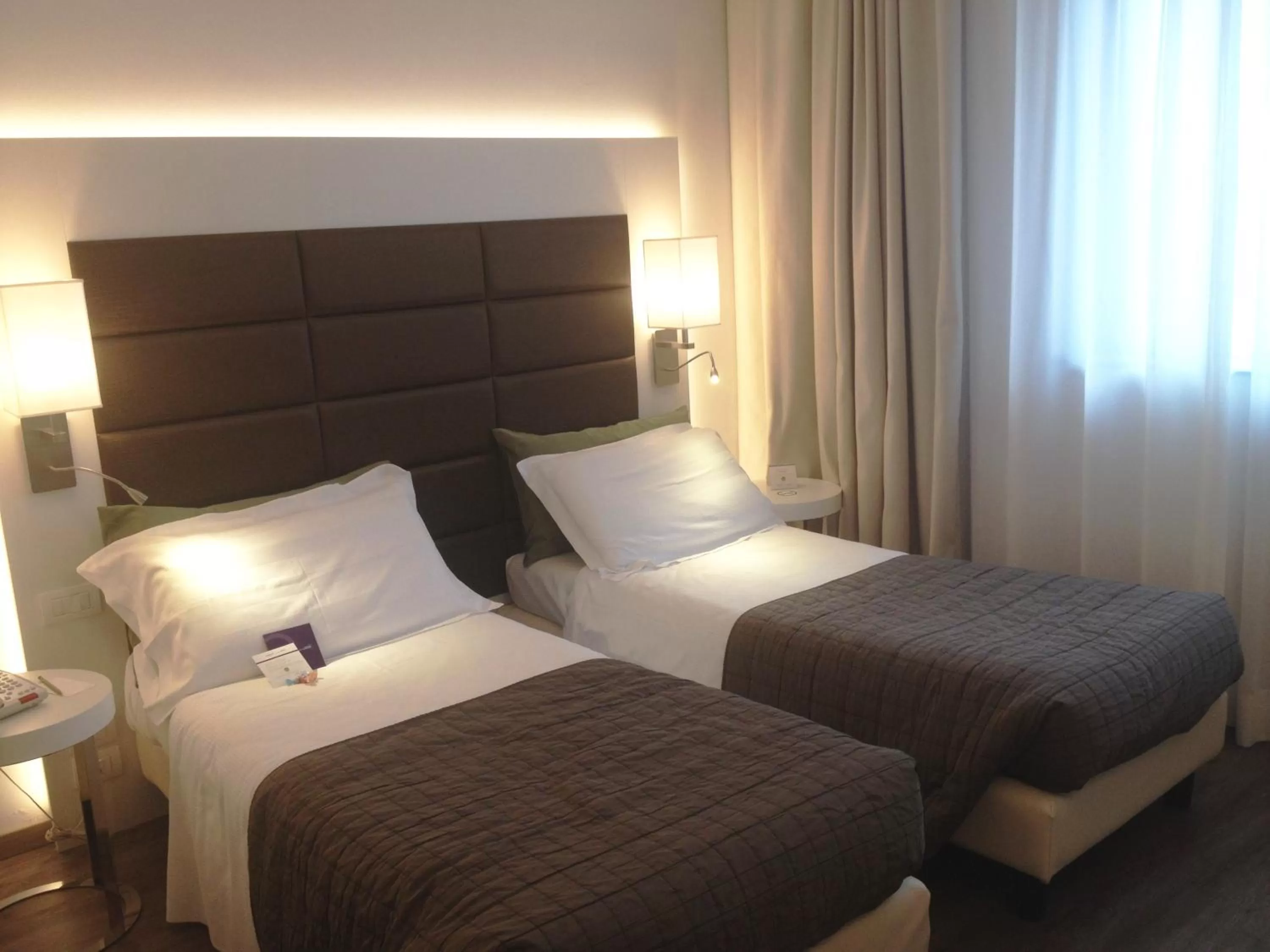 Bed in Mercure Bergamo Aeroporto