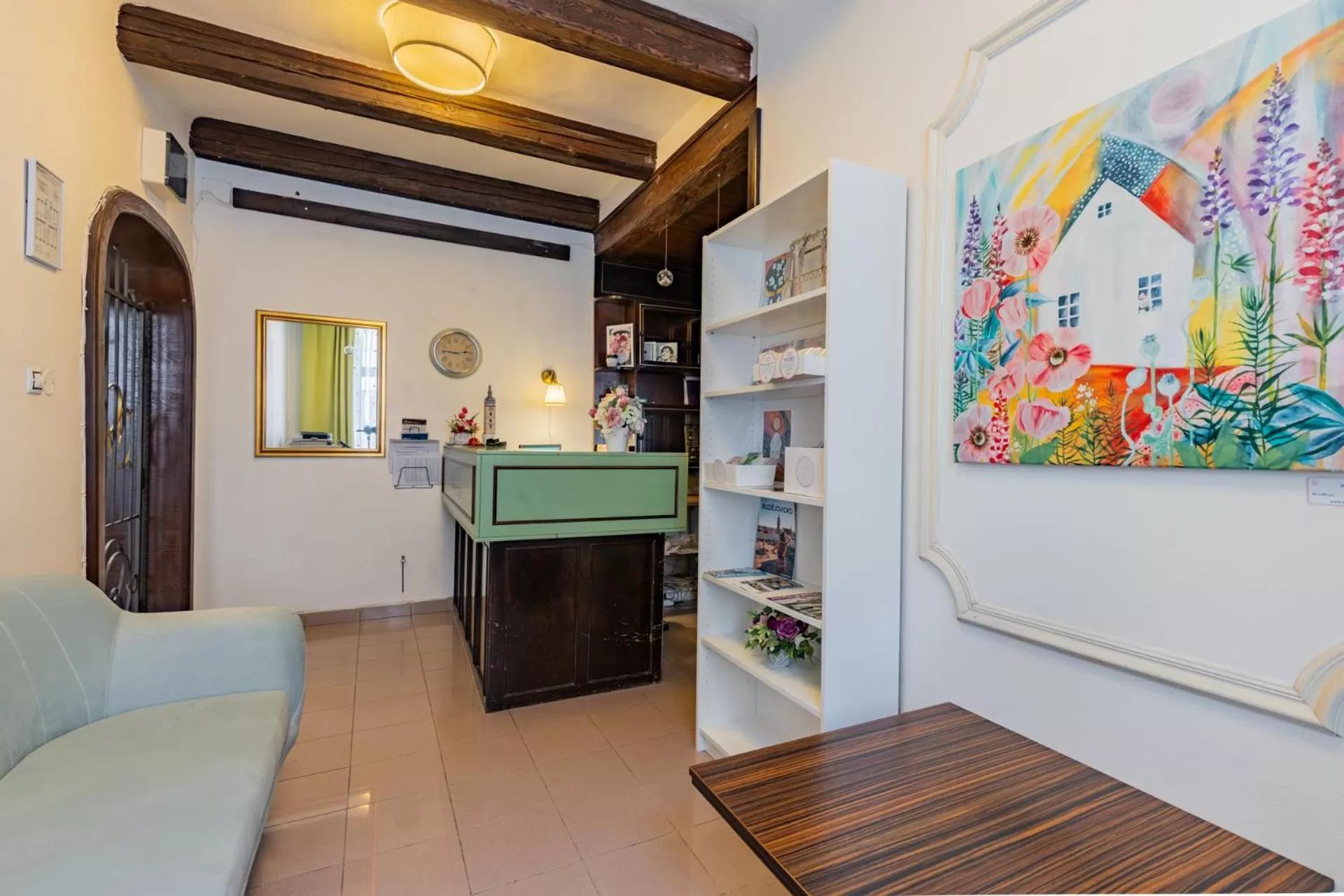 Lobby or reception in Hotel Amadeus