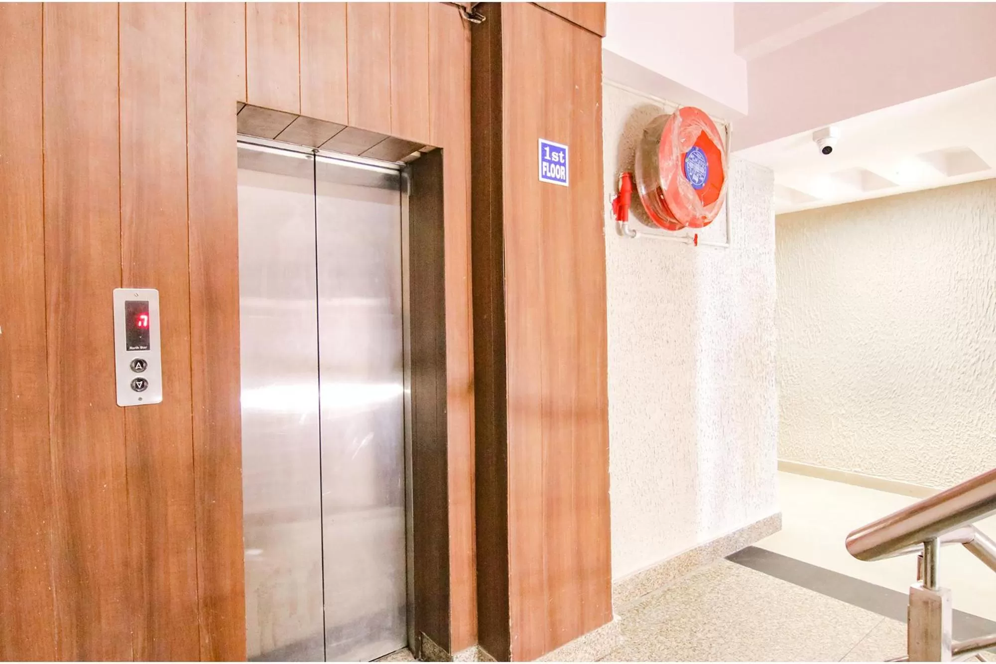 elevator in FabHotel Skaga