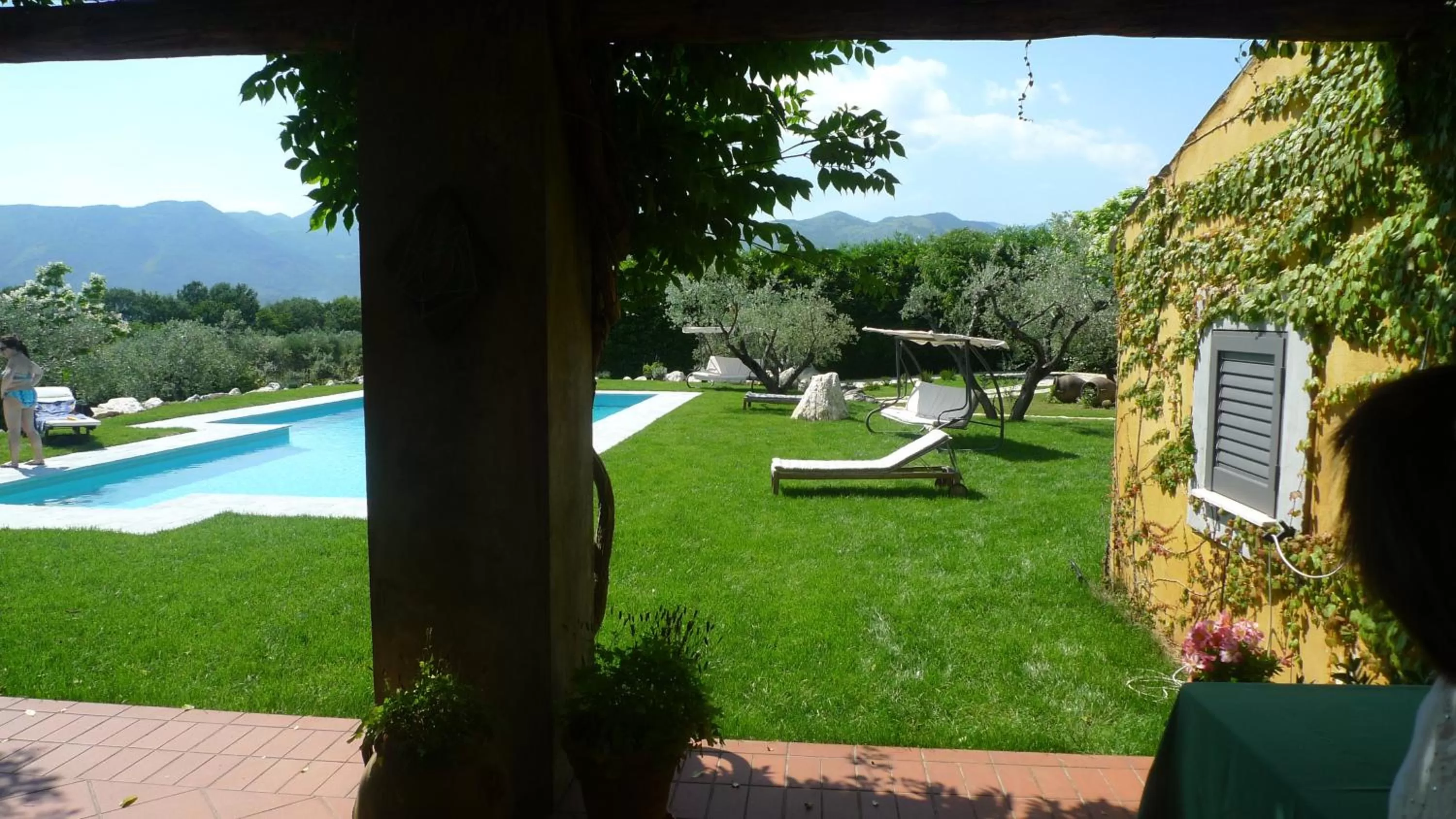 Swimming pool in Le Ninfee