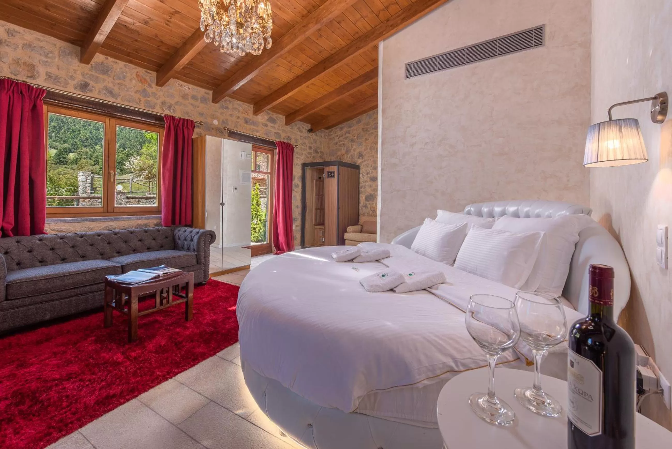 Bed in ViP Chalet 4 Seasons
