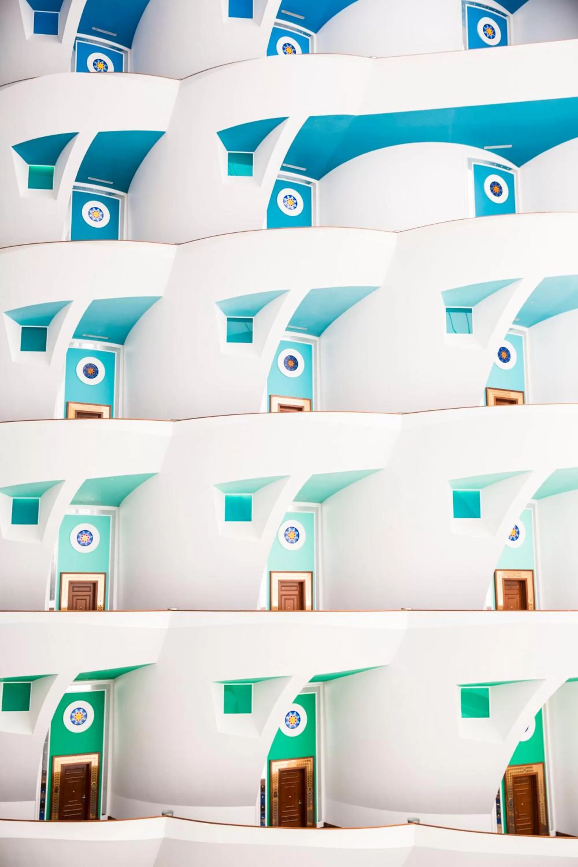 Decorative detail in Jumeirah Burj Al Arab Dubai