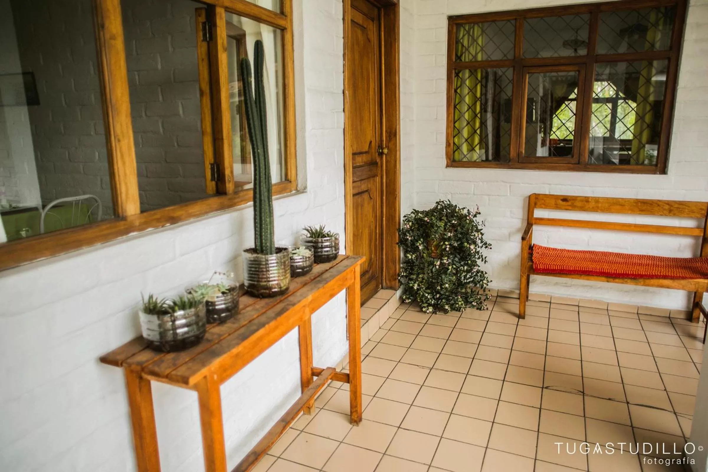Balcony/Terrace in Apartamentos Otorongo Cuenca Ecuador