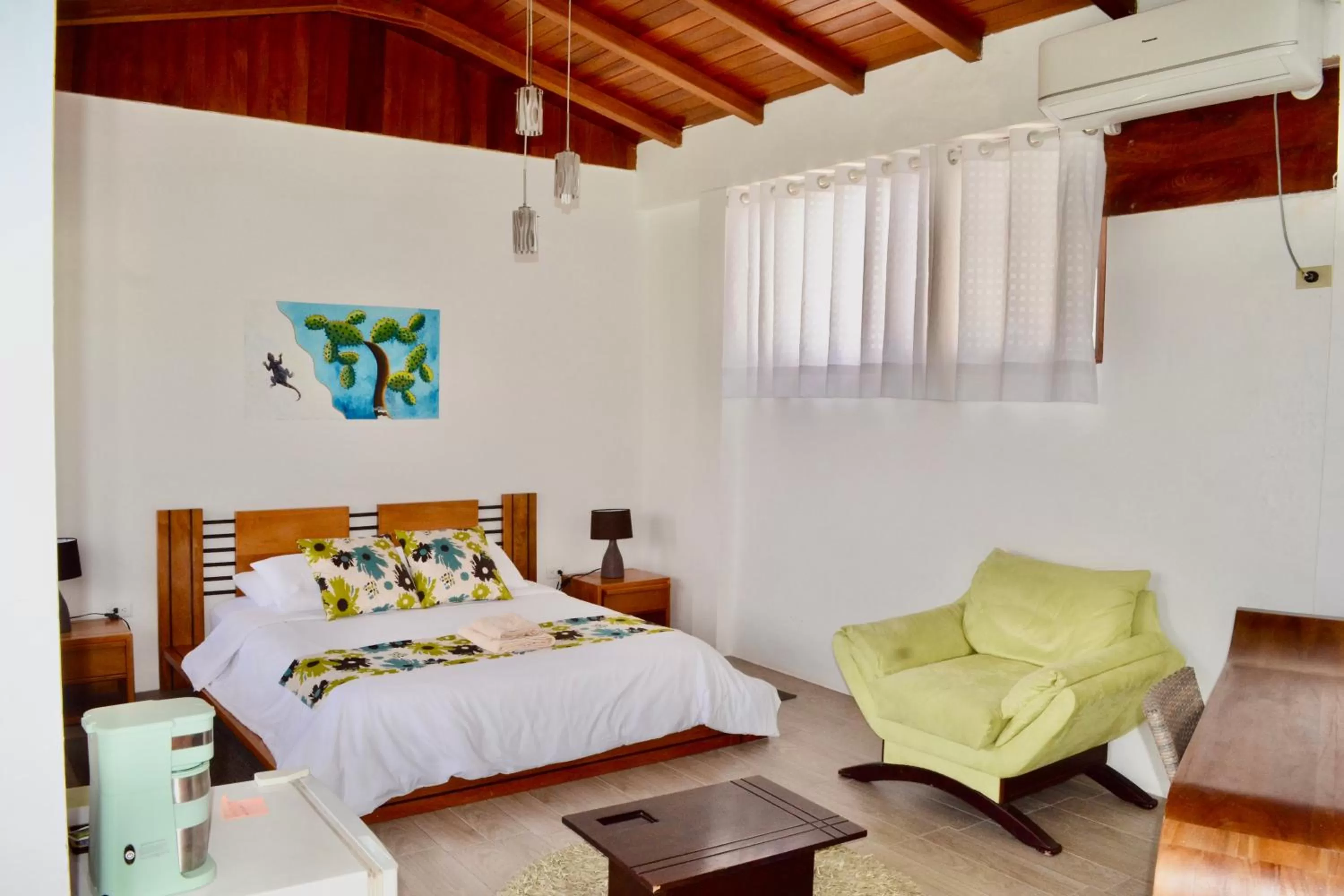 Bed in Hotel Miconia