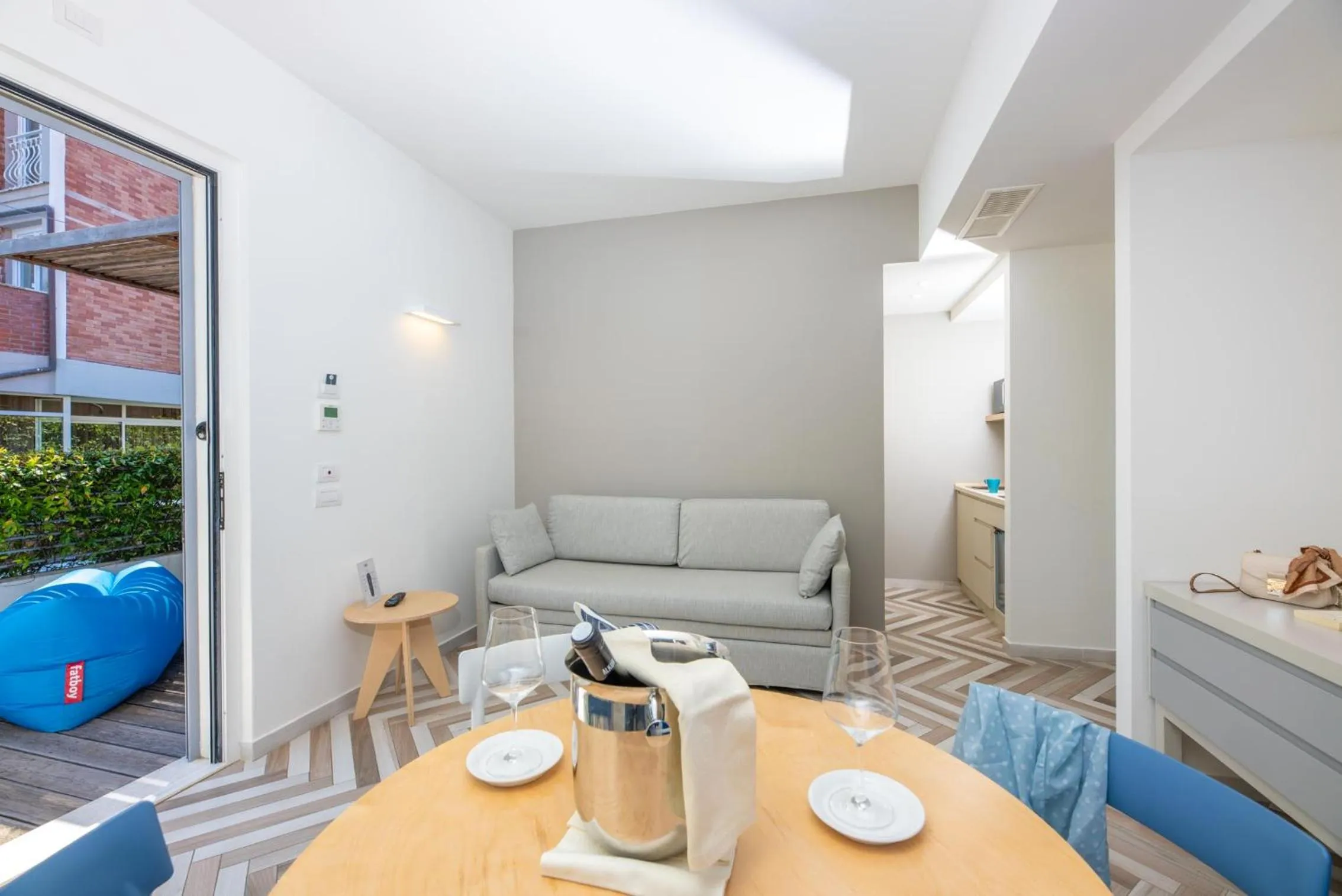 Seating area in Amarina Hotel