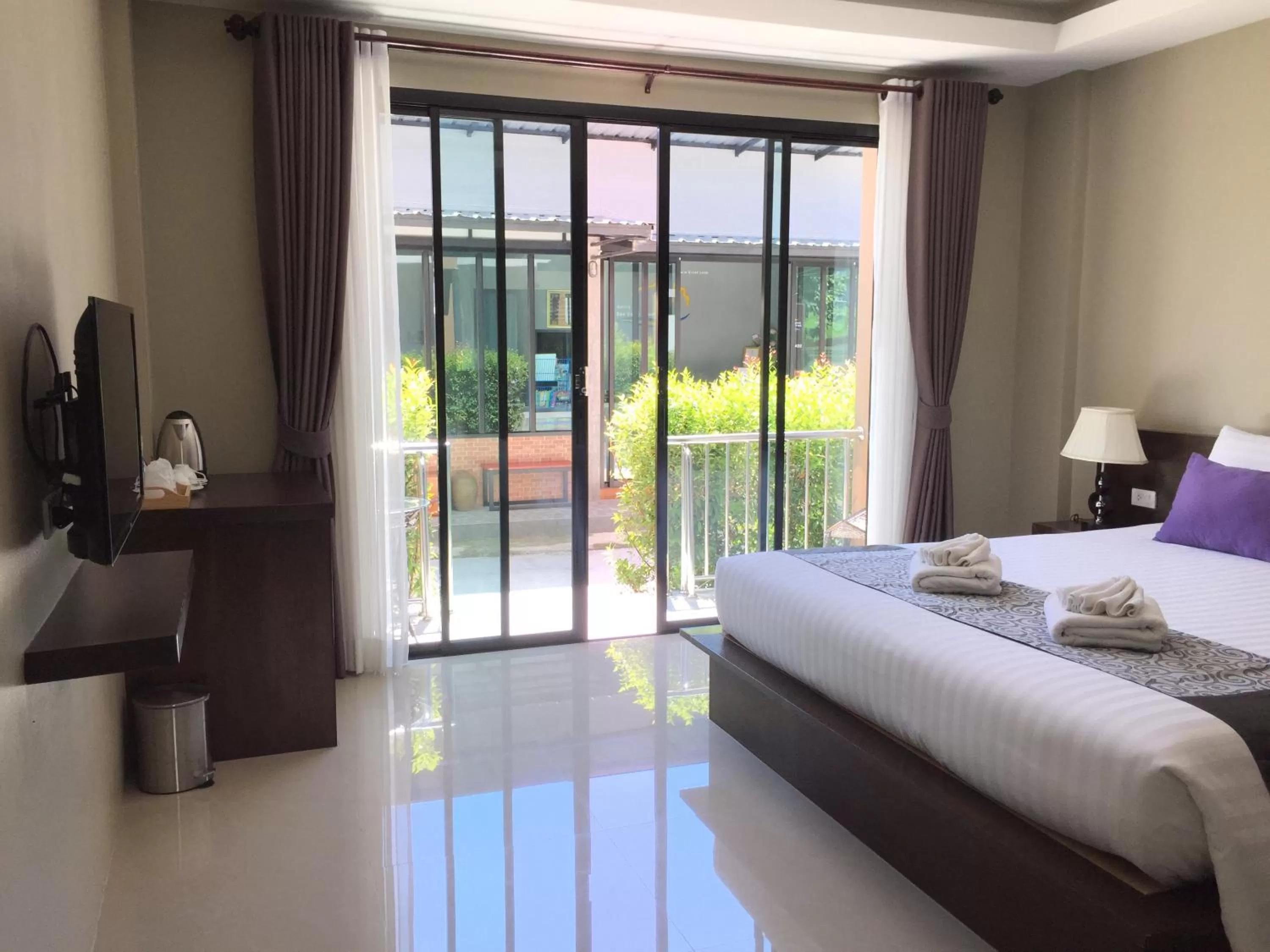 Bed in Aonang Sea Valley Resort