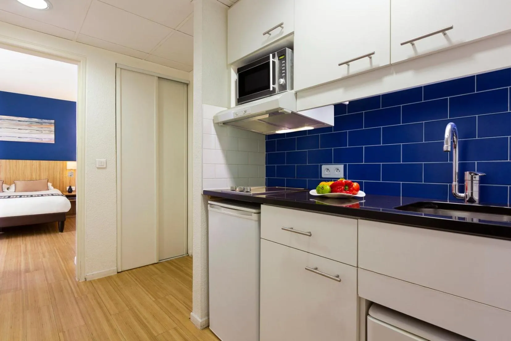 Bedroom in Citadines Croisette Cannes