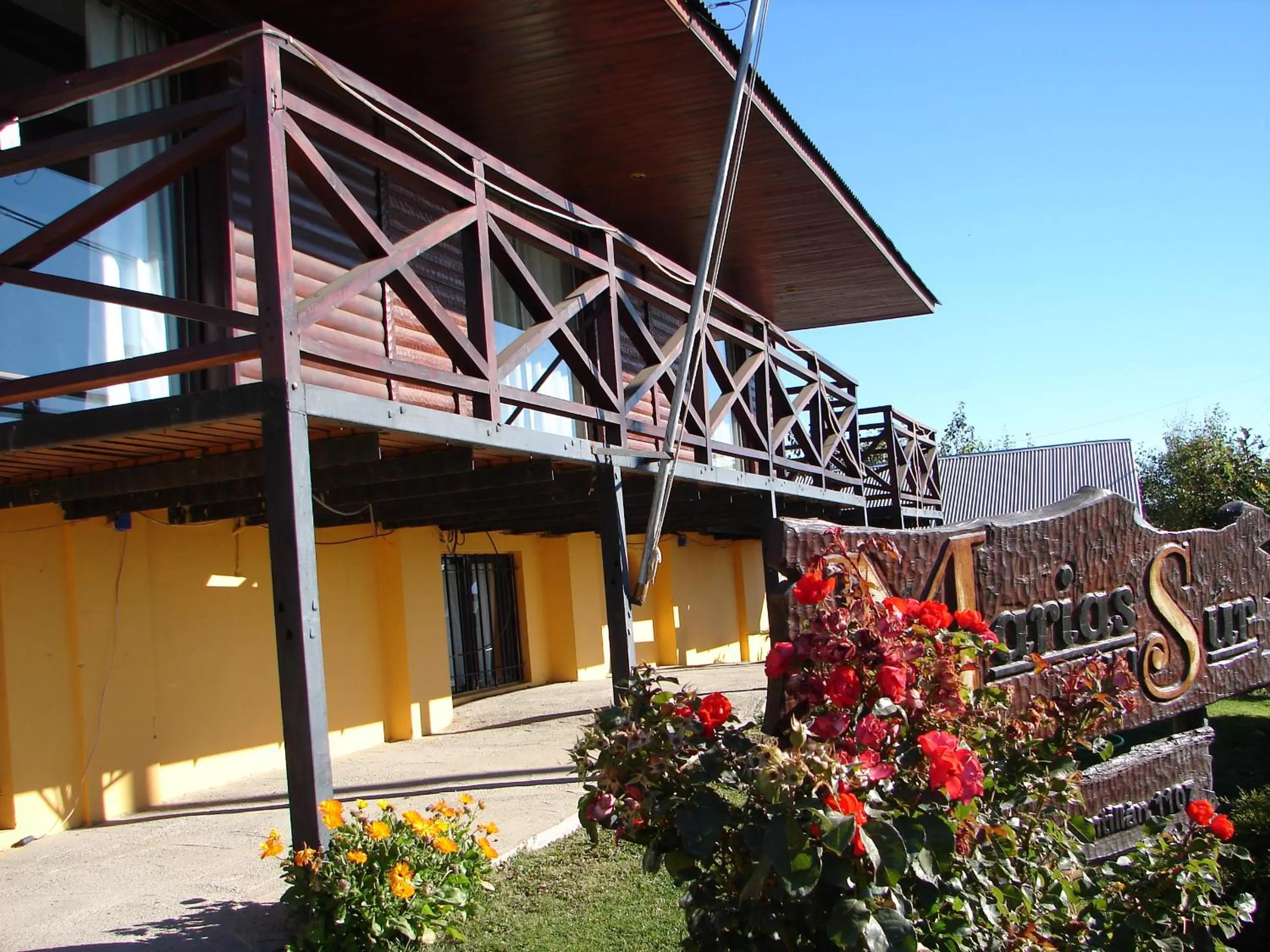 Facade/entrance, Patio/Outdoor Area in Cabañas Marias del Sur