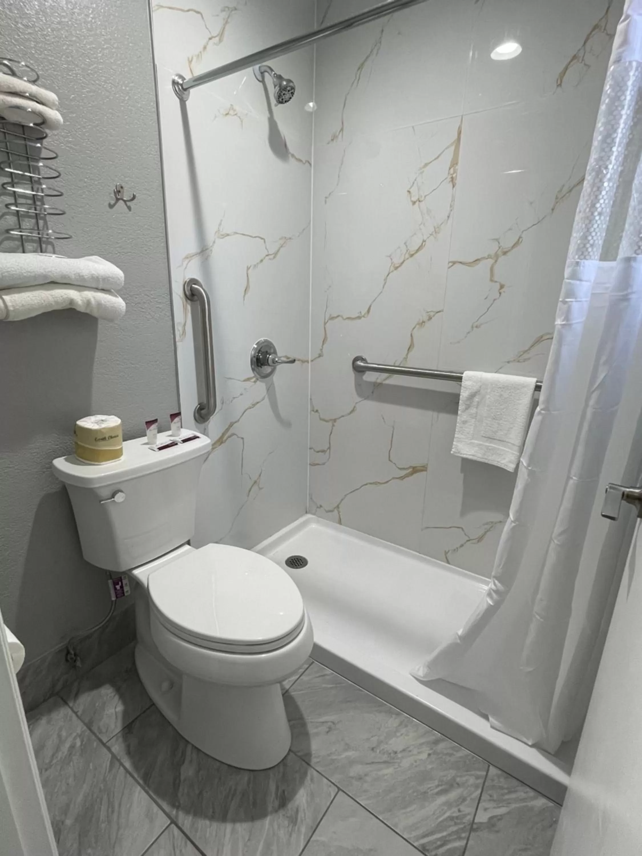 Shower in Copper Manor Motel