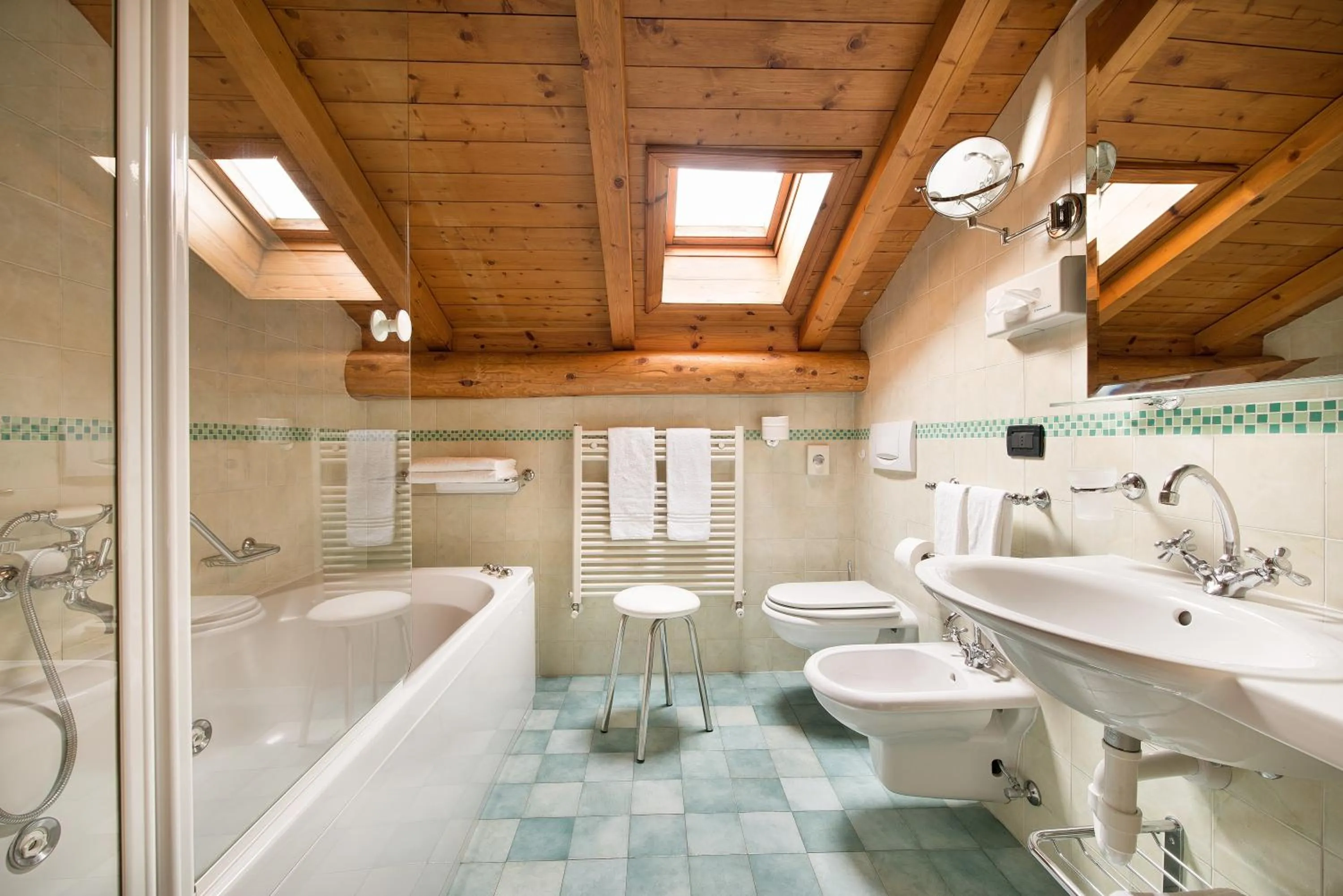 Decorative detail in Hotel Livigno