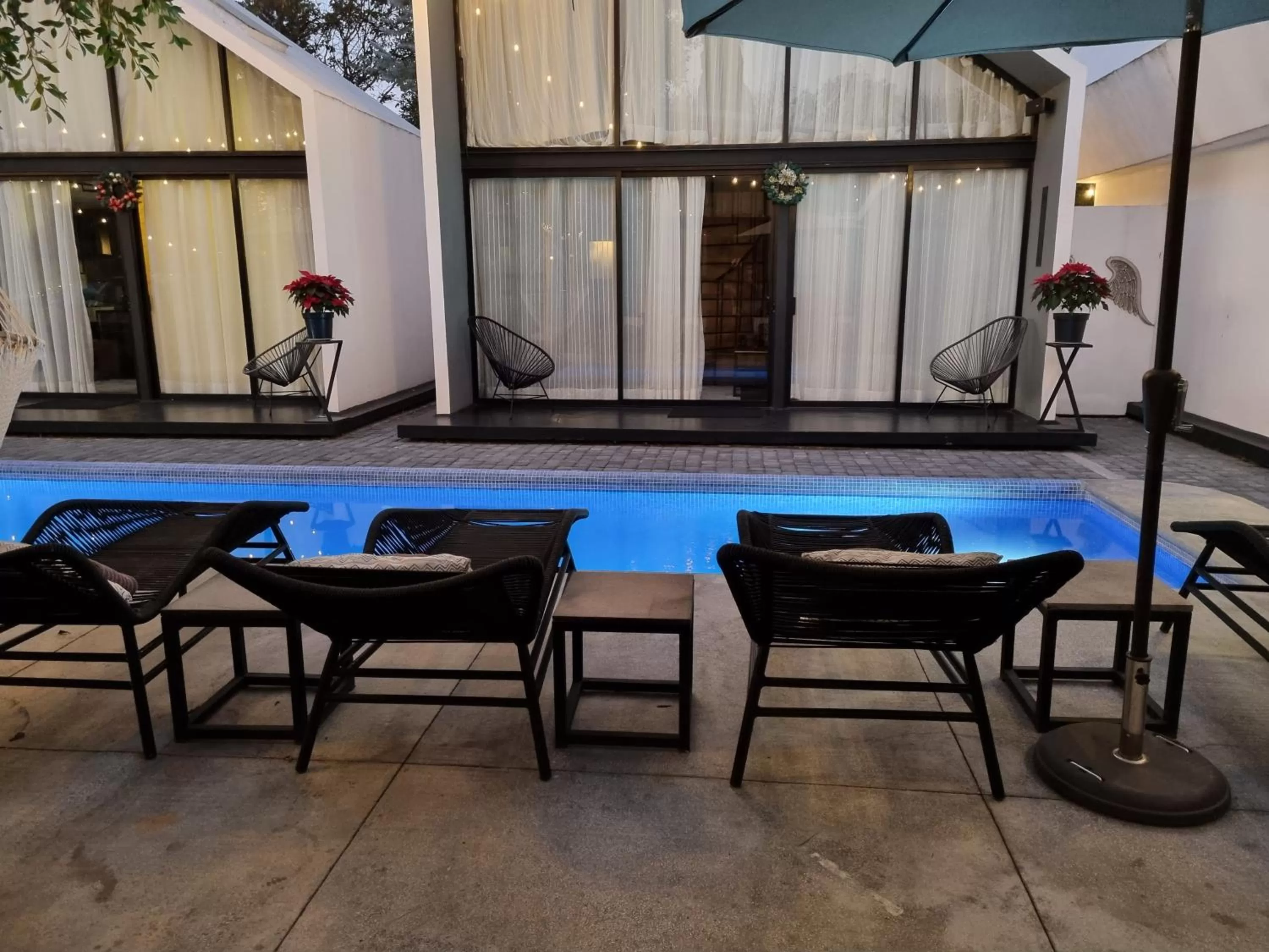 Swimming pool in Casa Samadhi