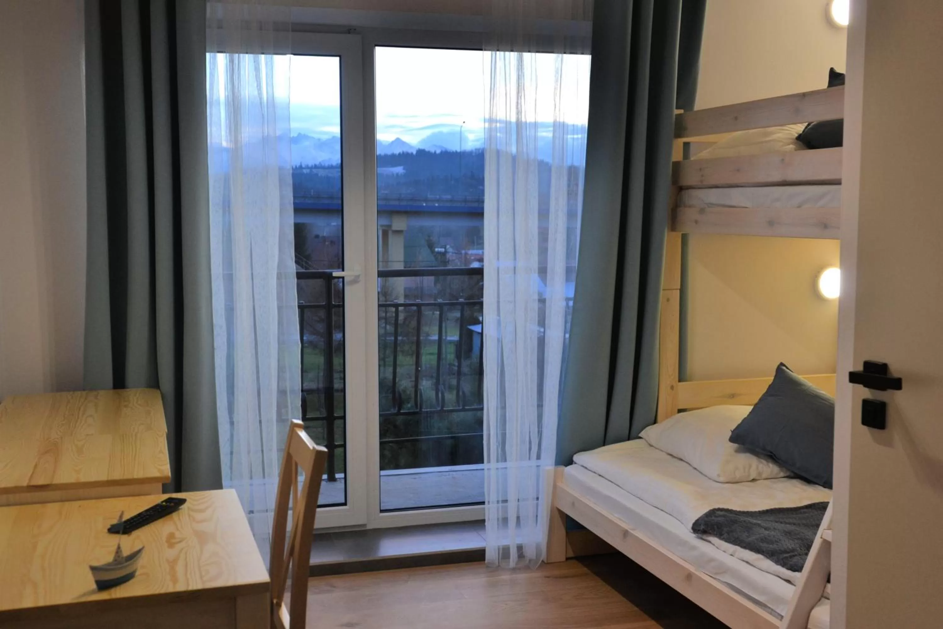 Bed, Seating Area in Willa ŻeglarSki