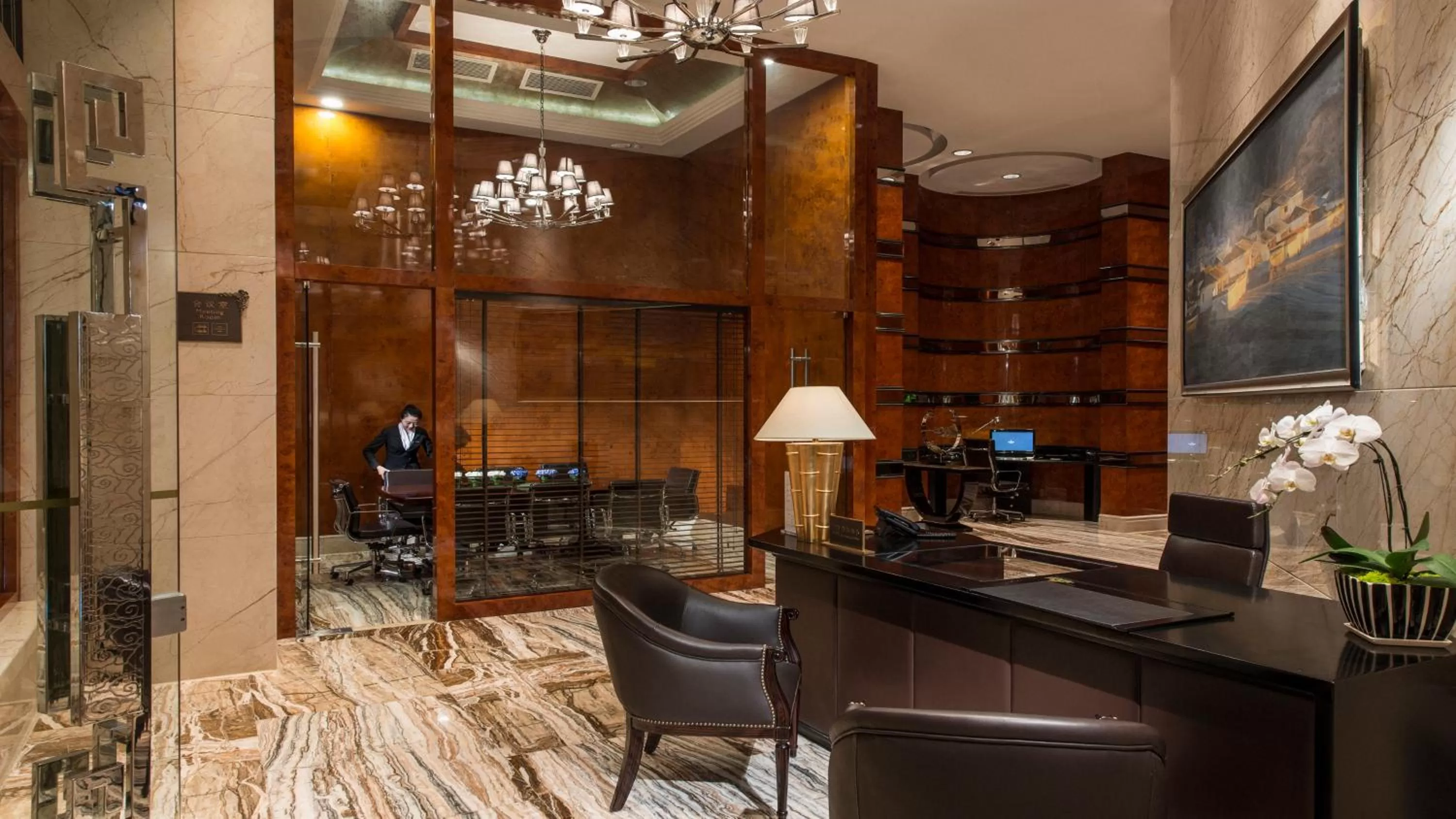 Meeting/conference room in InterContinental Chengdu Global Center by IHG