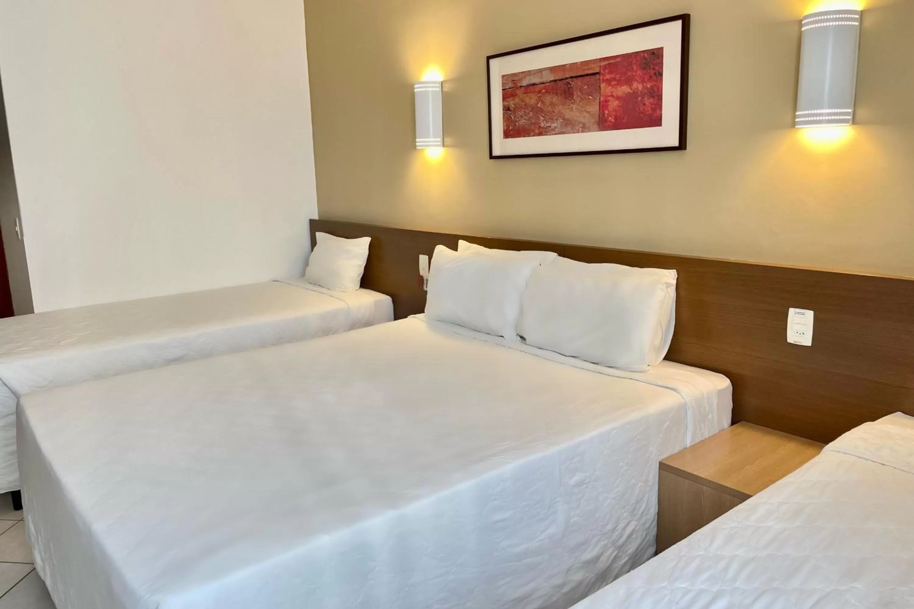 Photo of the whole room, Bed in Atobá Praia Hotel