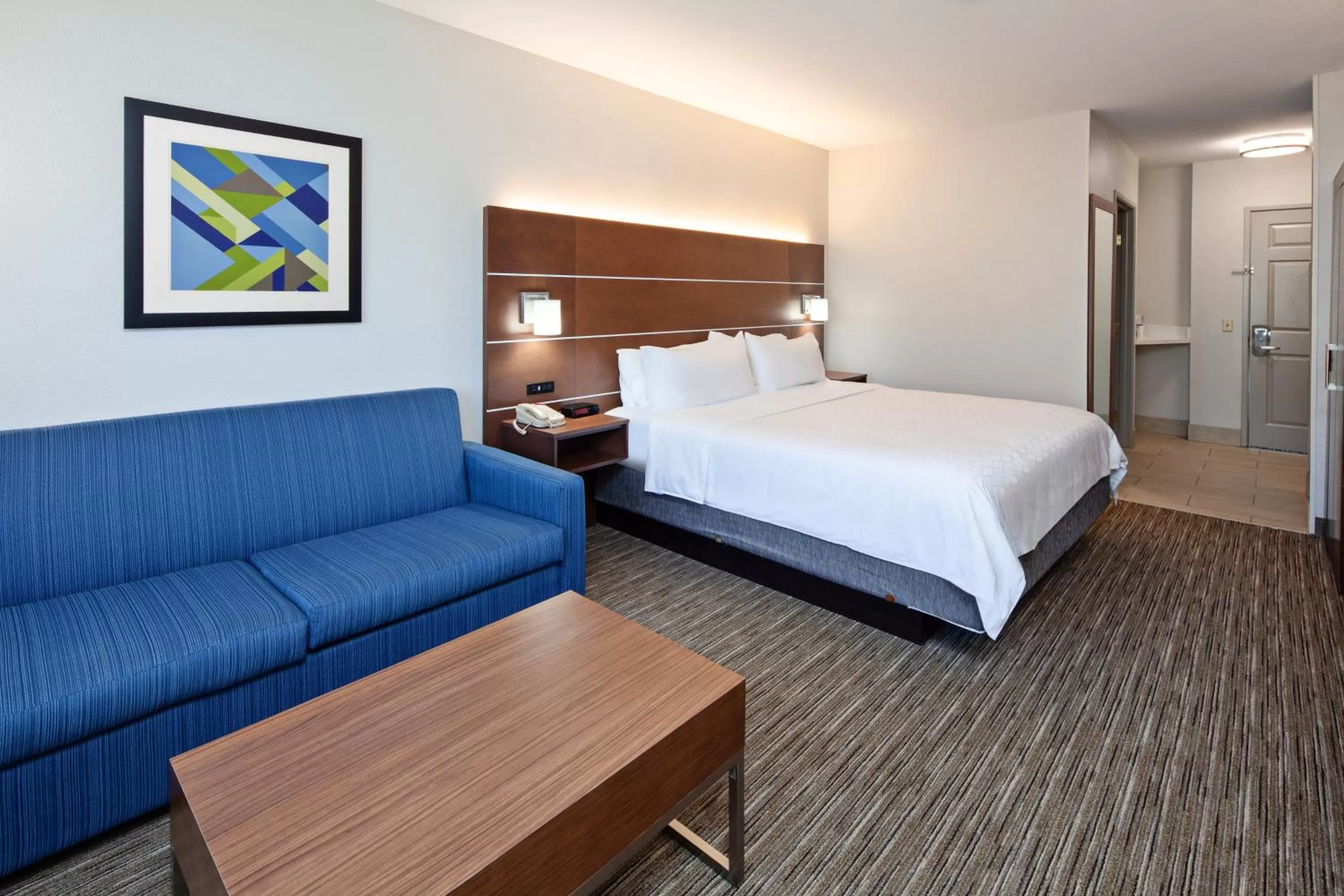 Photo of the whole room, Bed in Holiday Inn Express & Suites Rancho Mirage - Palm Spgs Area by IHG