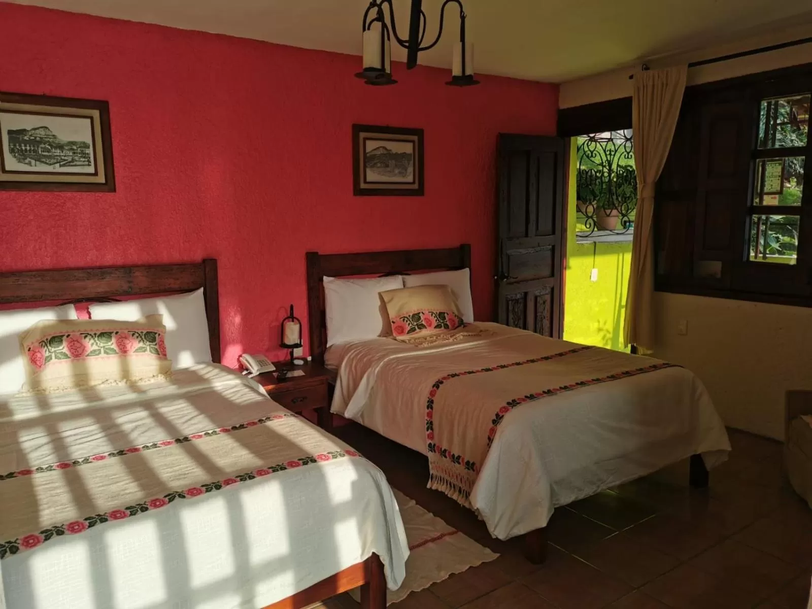 Bed in Hotel San Jorge