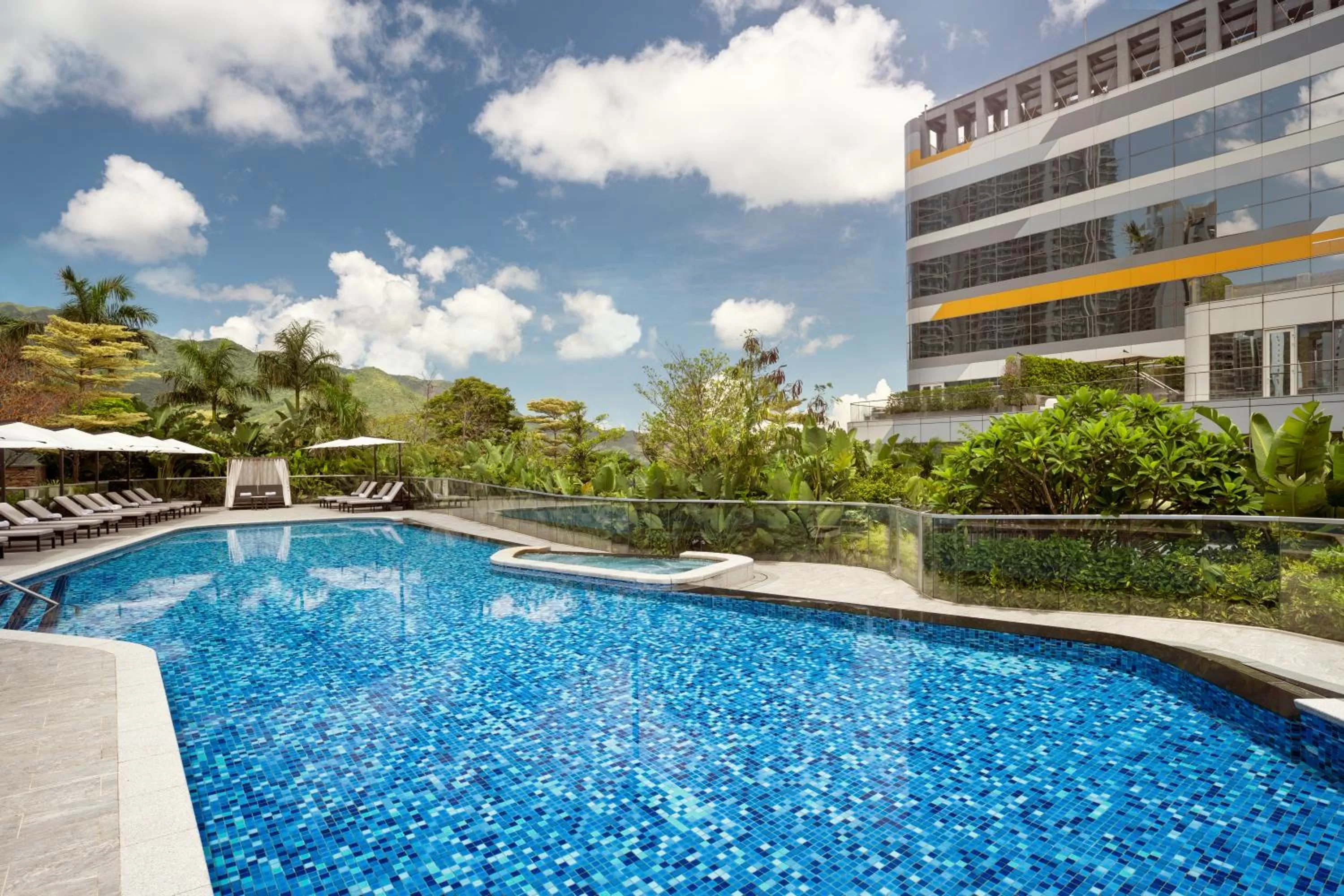 Swimming pool in The Silveri Hotel Hong Kong - MGallery Collection