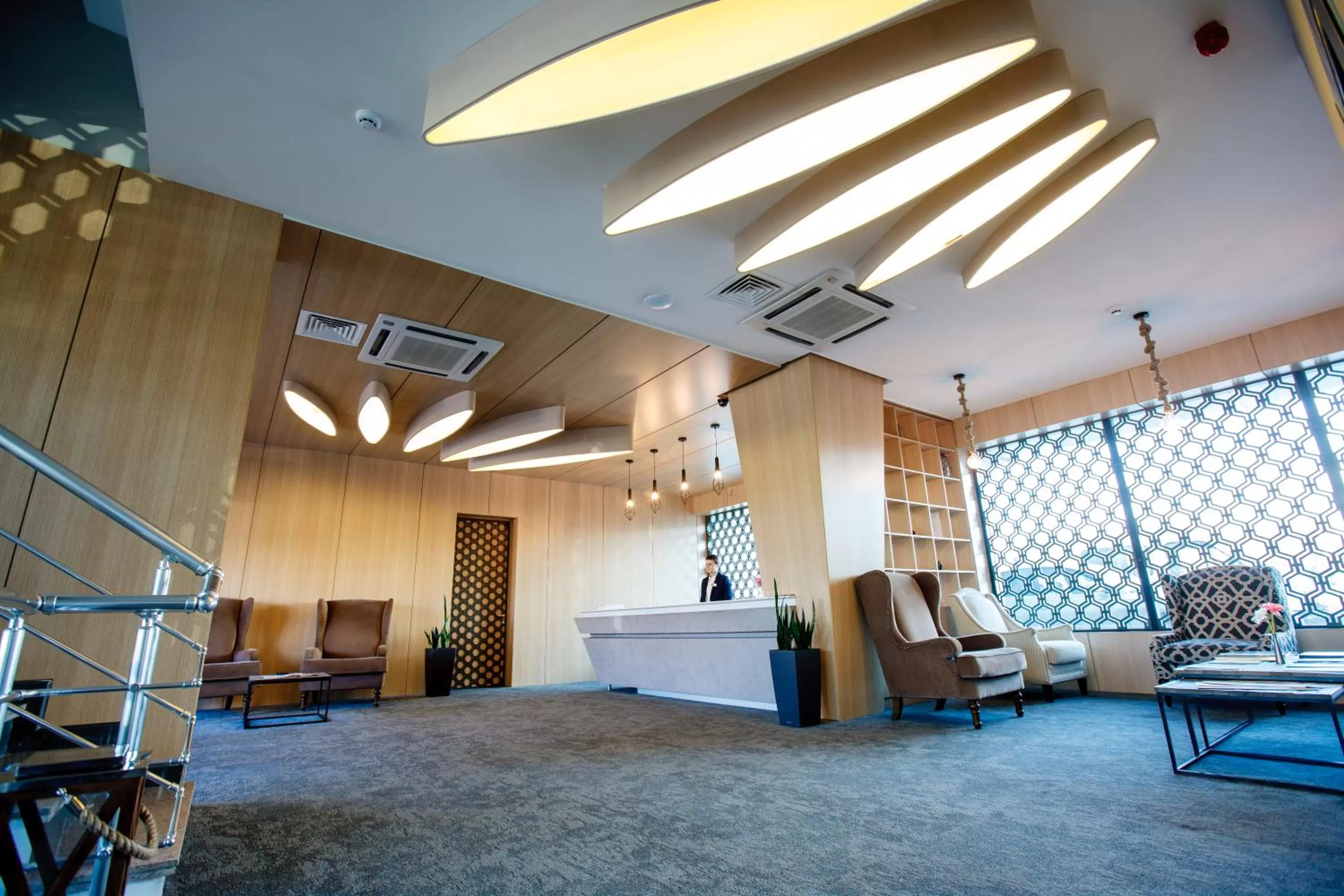 Lobby or reception in Cruise Hotel