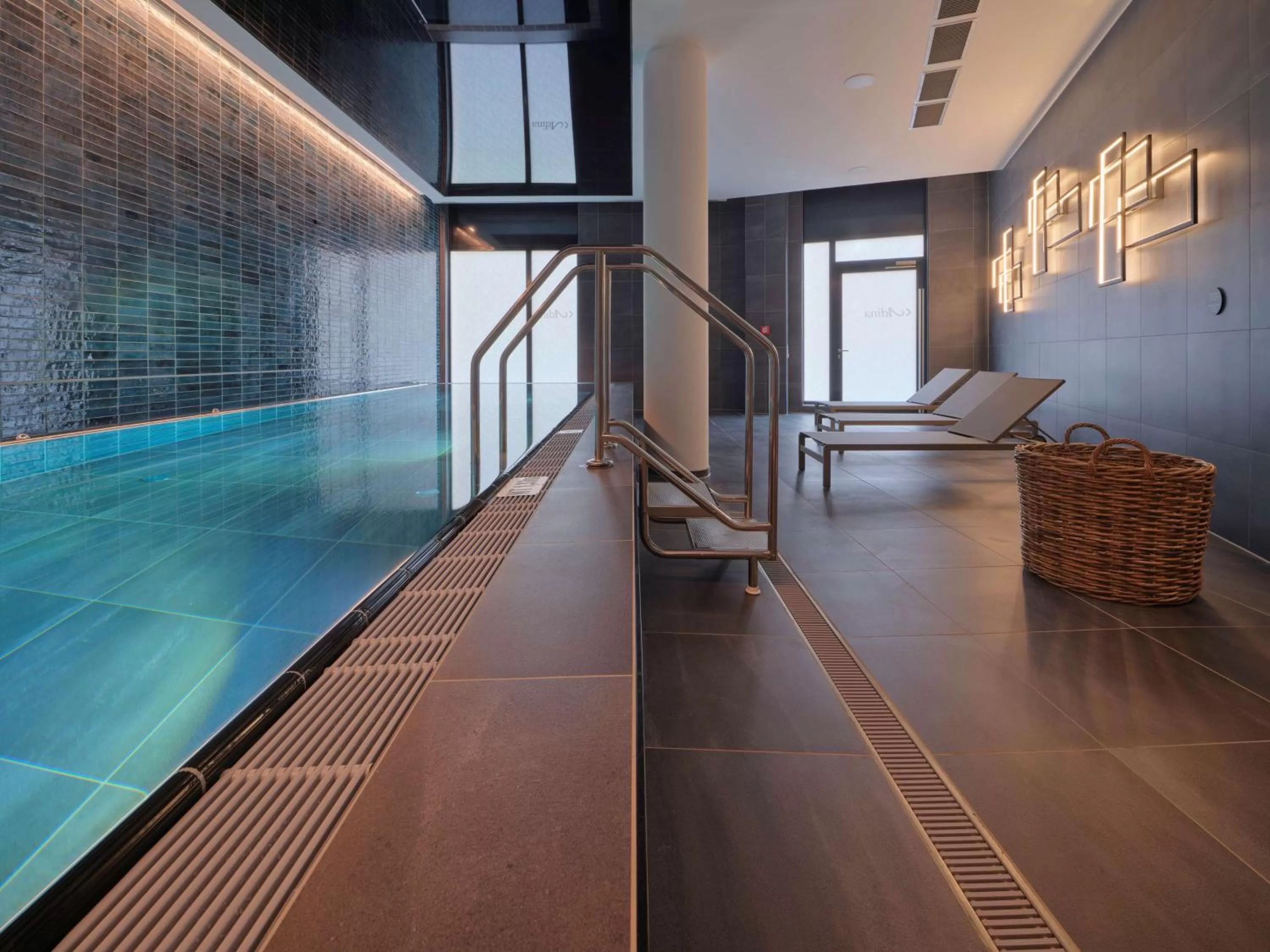 Pool view in Adina Apartment Hotel Cologne