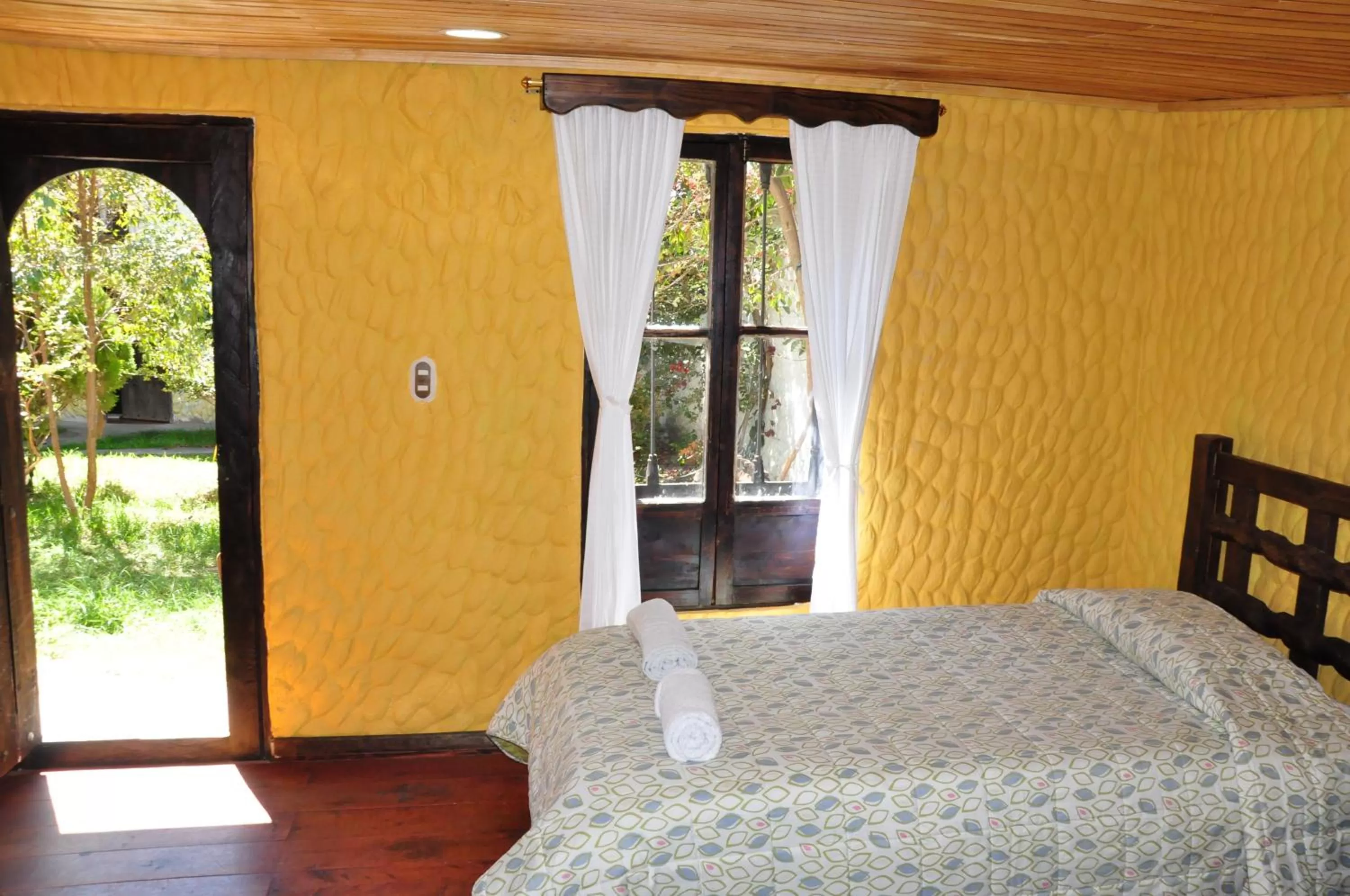 Bed in Hotel Museo la Posada del Molino