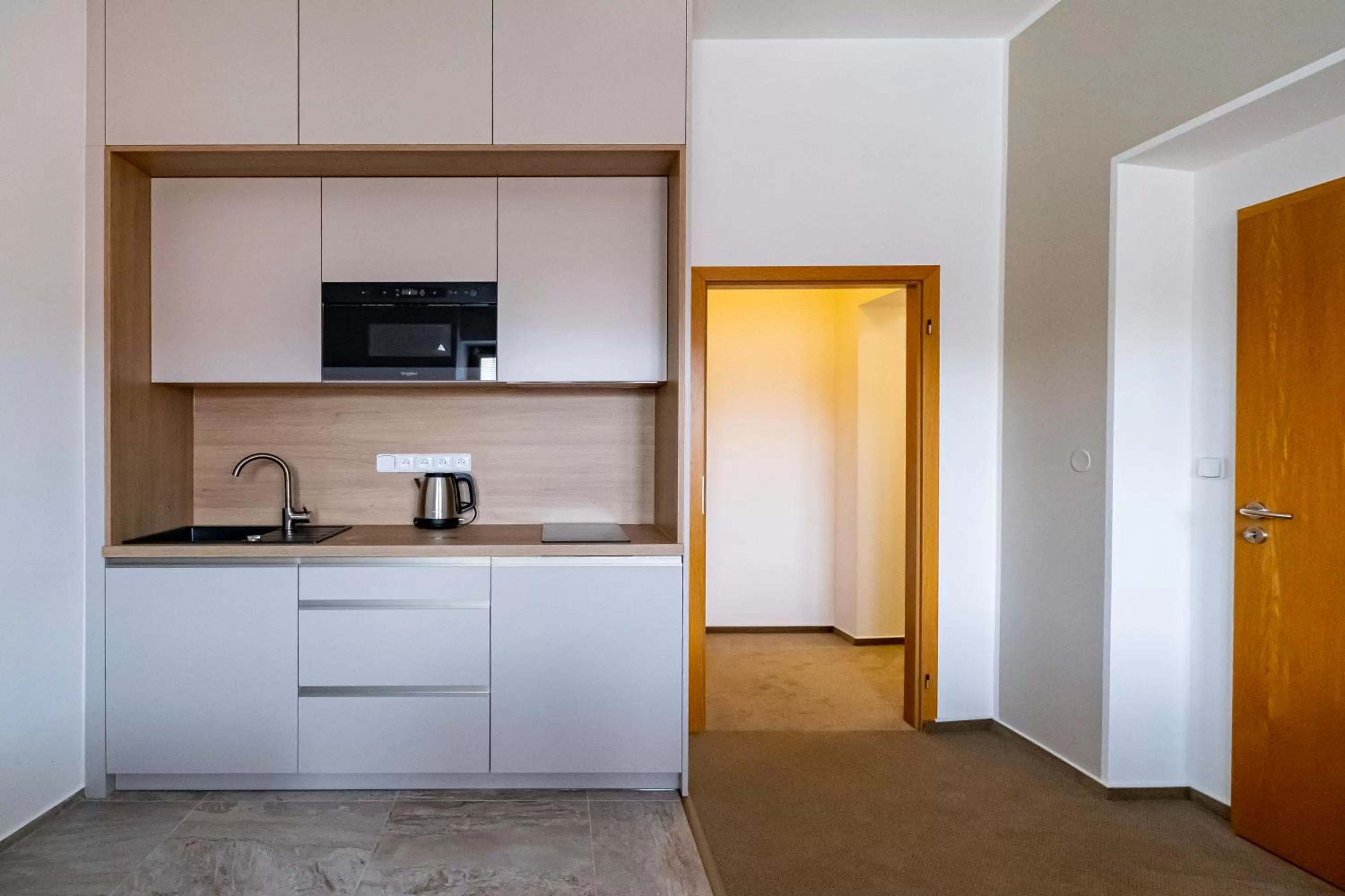 Kitchen/Kitchenette in Relax Hotel Stork