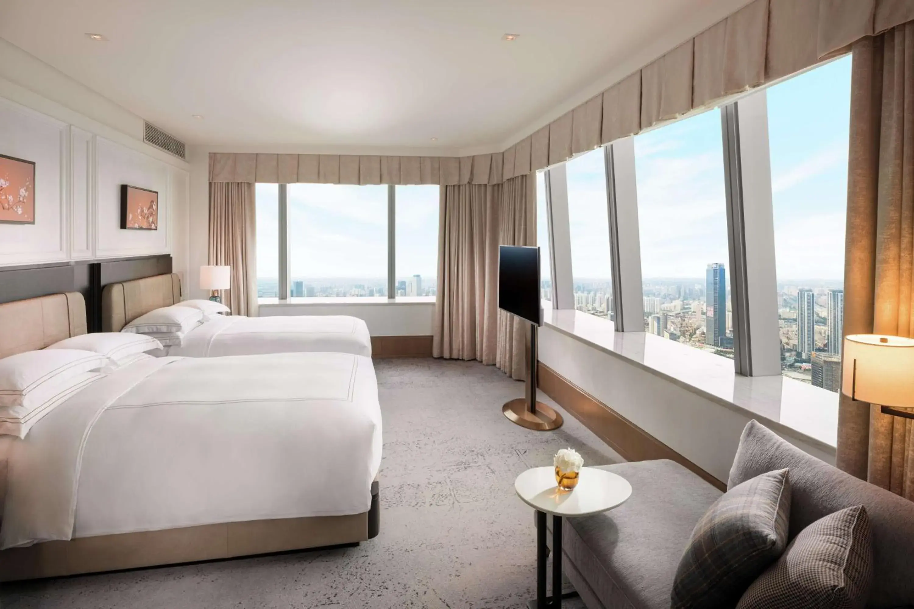 Deluxe Queen Suite with Two Queen Beds in Conrad Shenyang Deluxe Queen Suite with Two Queen Beds in Conrad Shenyang