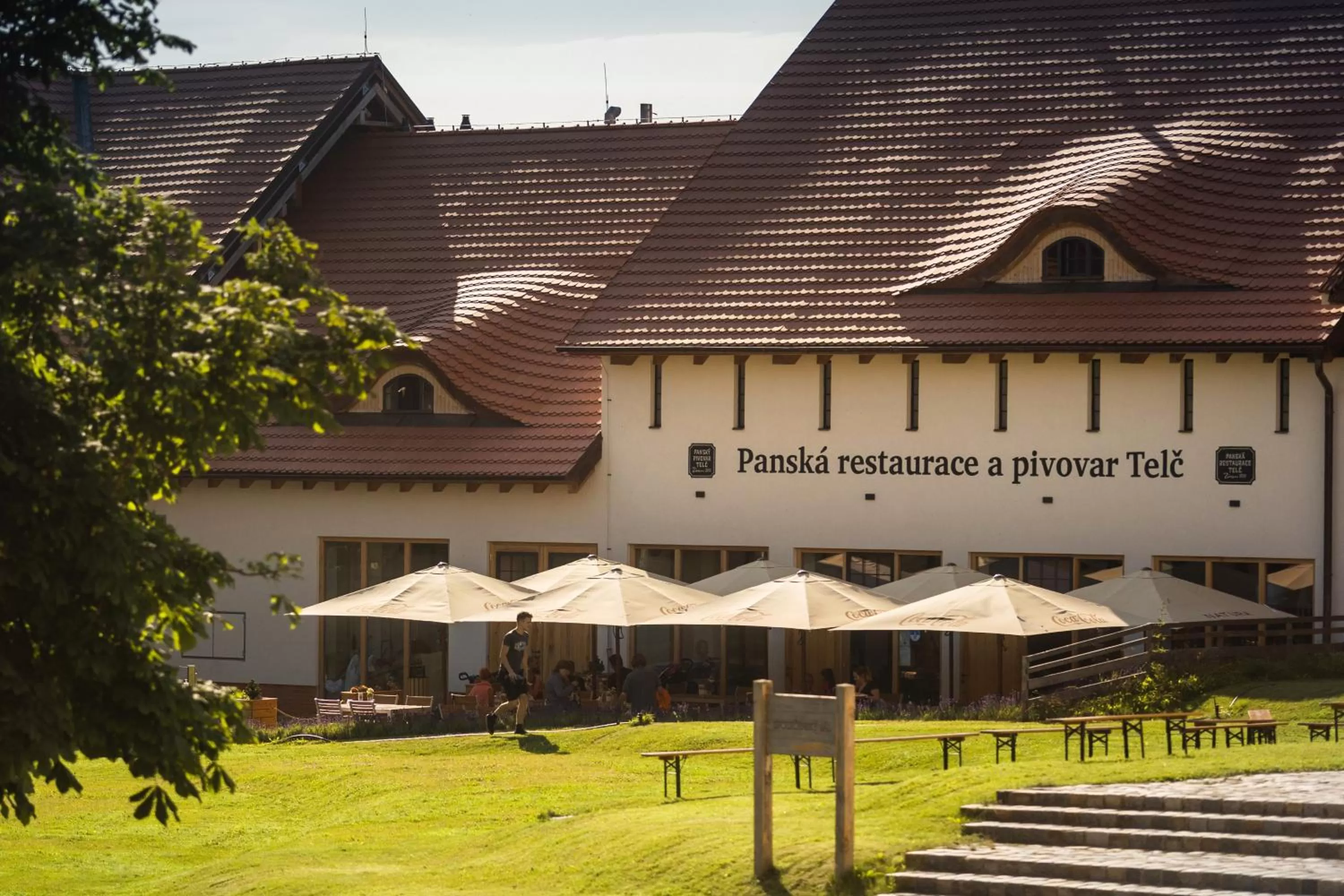 Restaurant/places to eat in Penzion Panský dvůr Telč