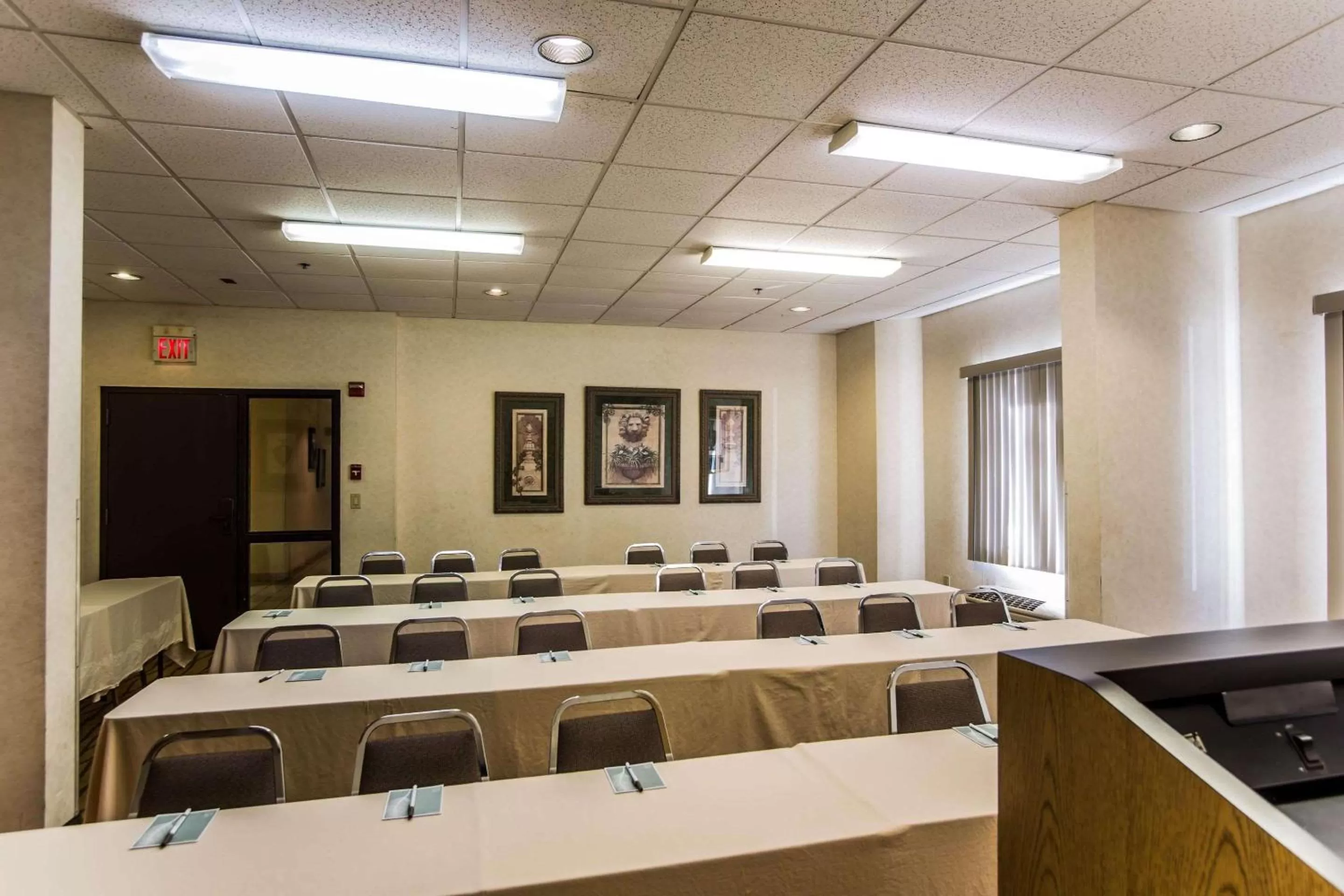 On site in Sleep Inn Columbia Airport