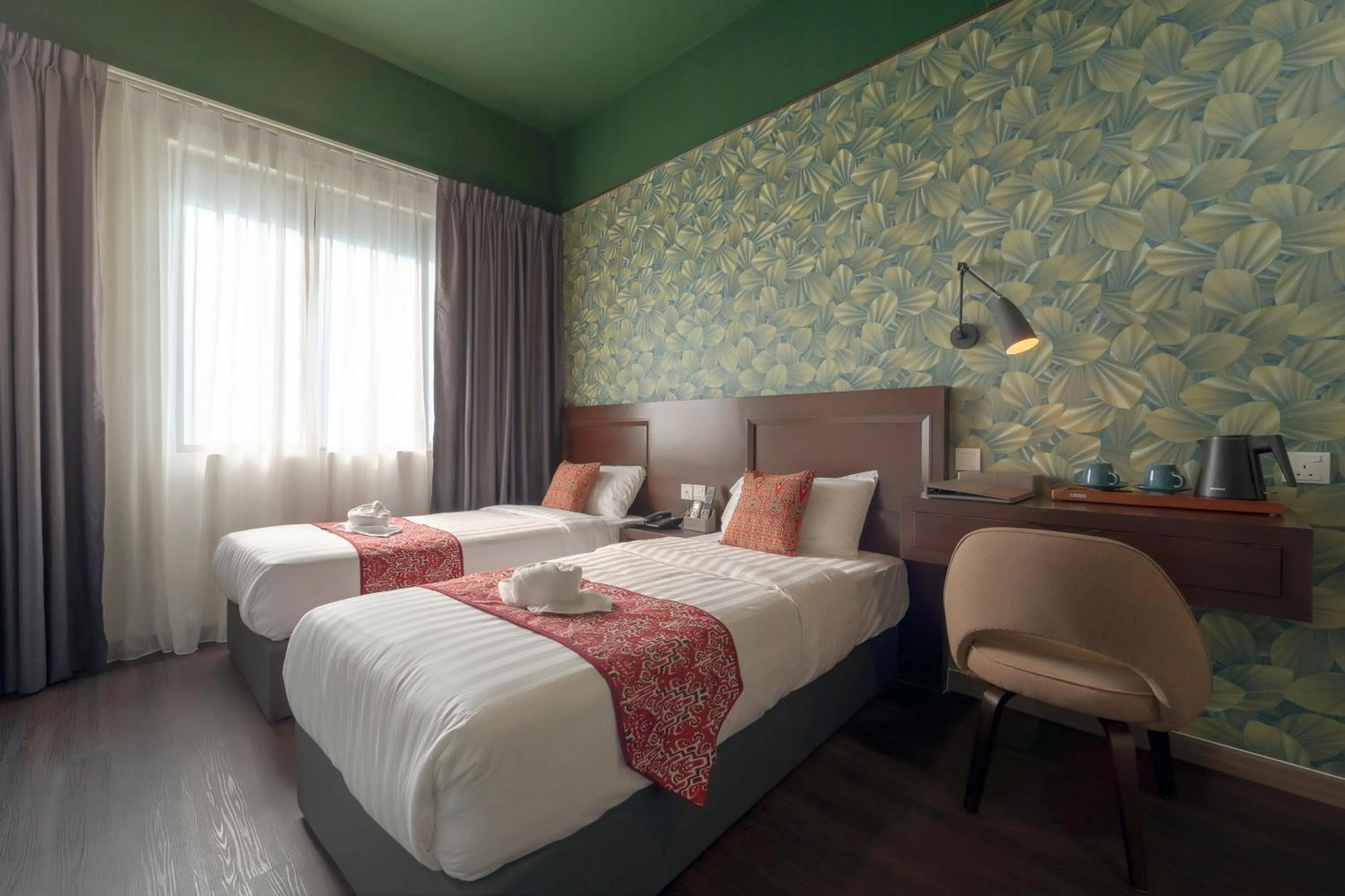 Photo of the whole room, Bed in East Riverine Boutique Hotel