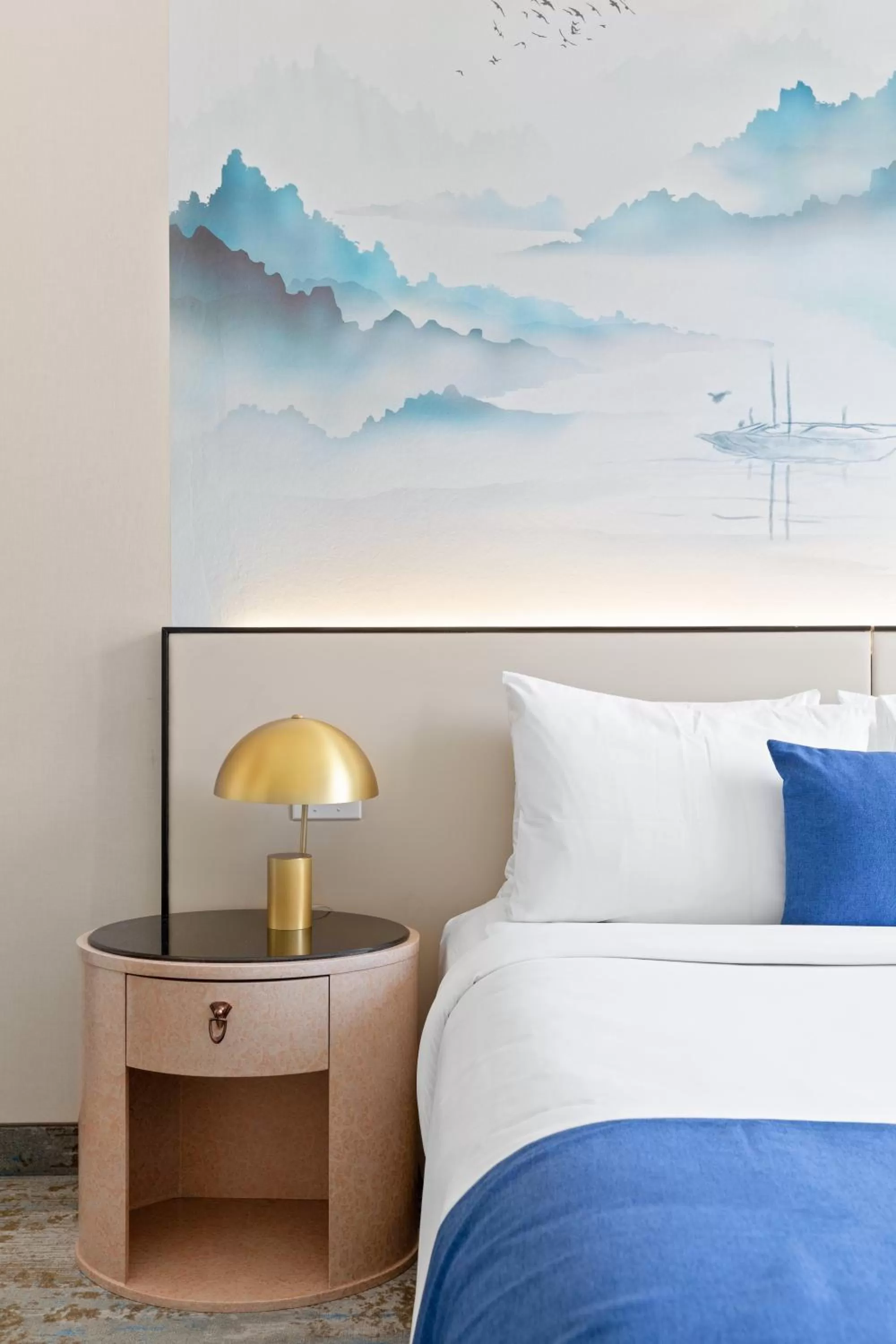 Bed in The Parc Hotel