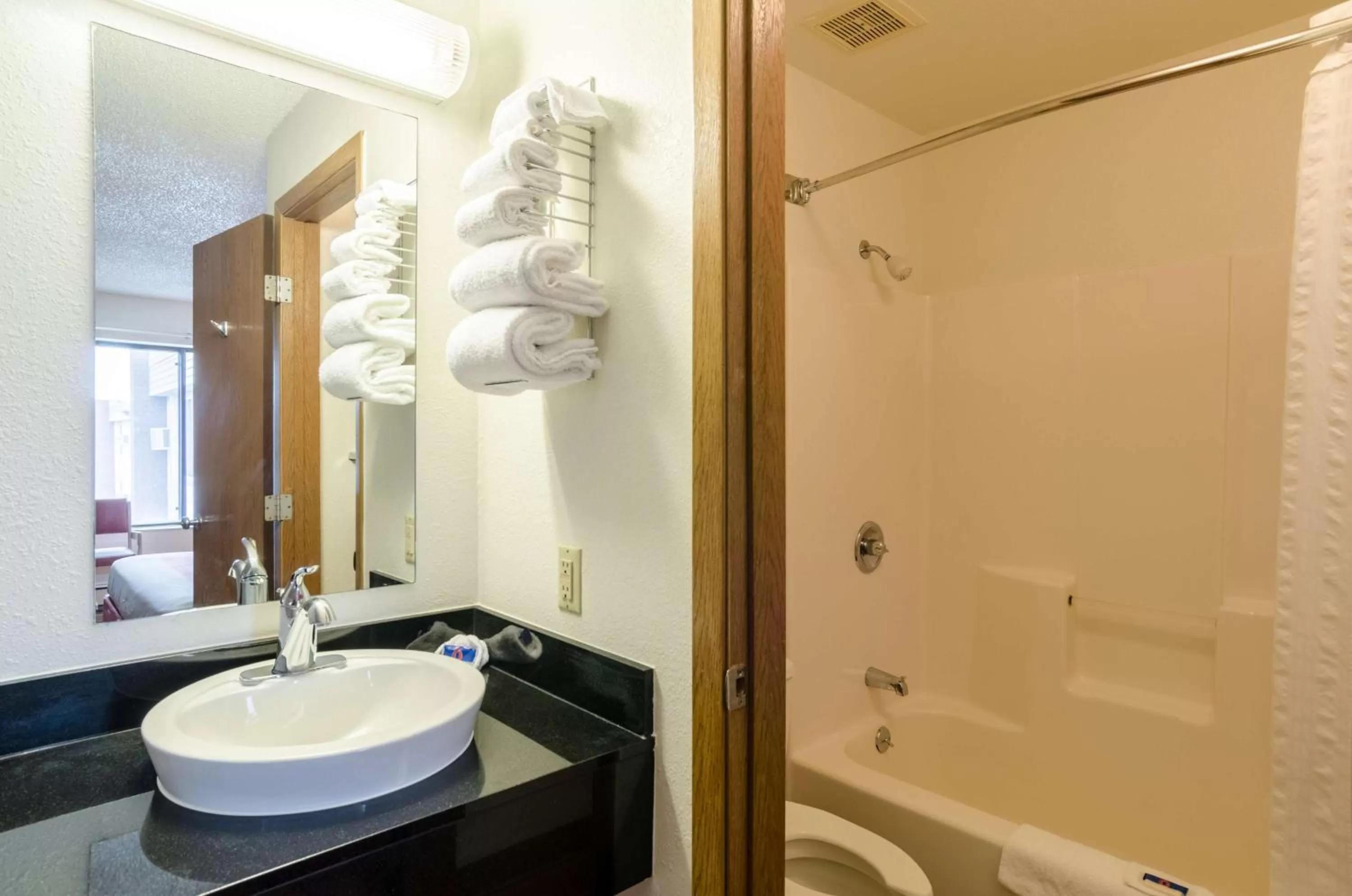 Shower in Baymont by Wyndham Gillette