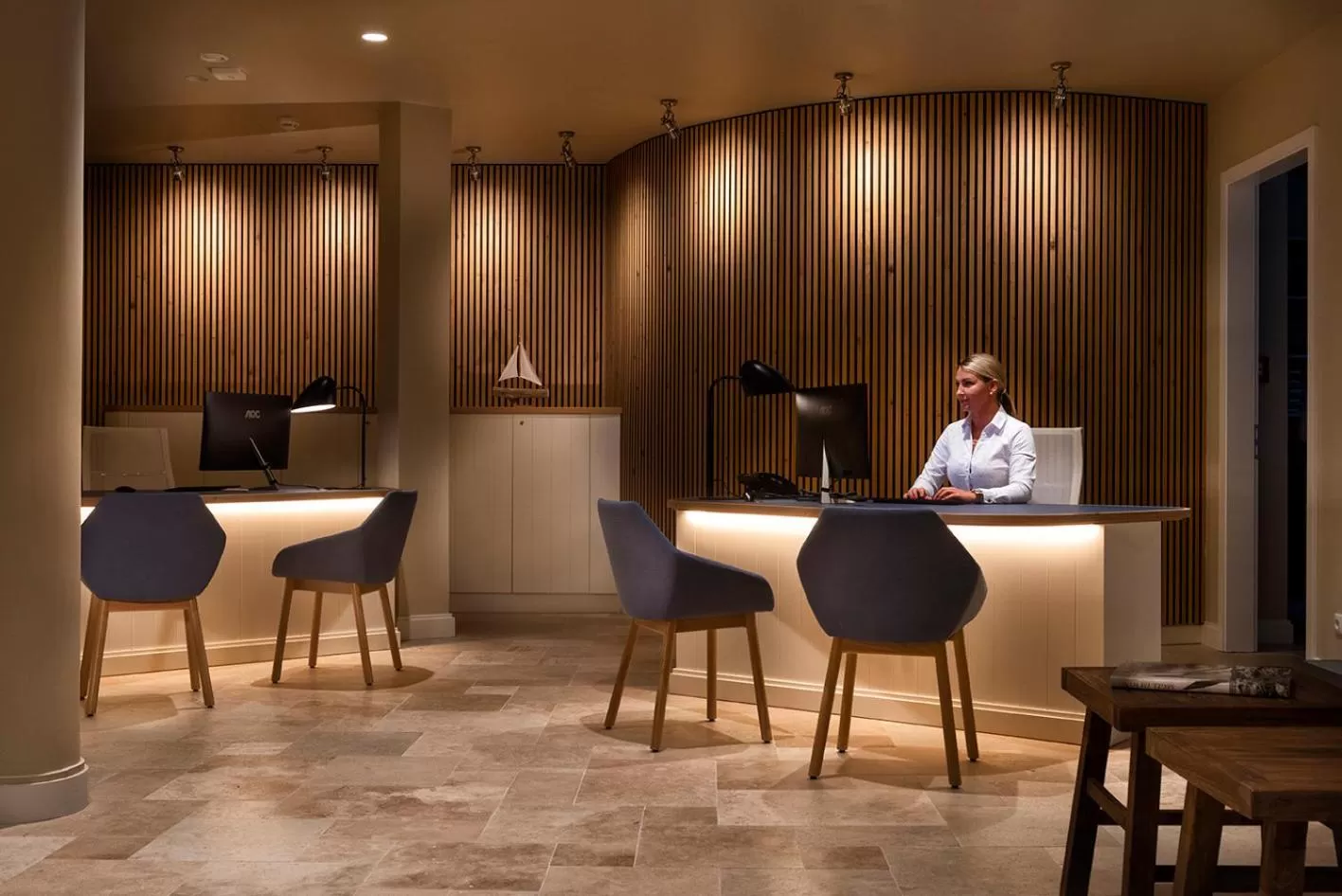 Lobby or reception in LOEV - VELA Hotels