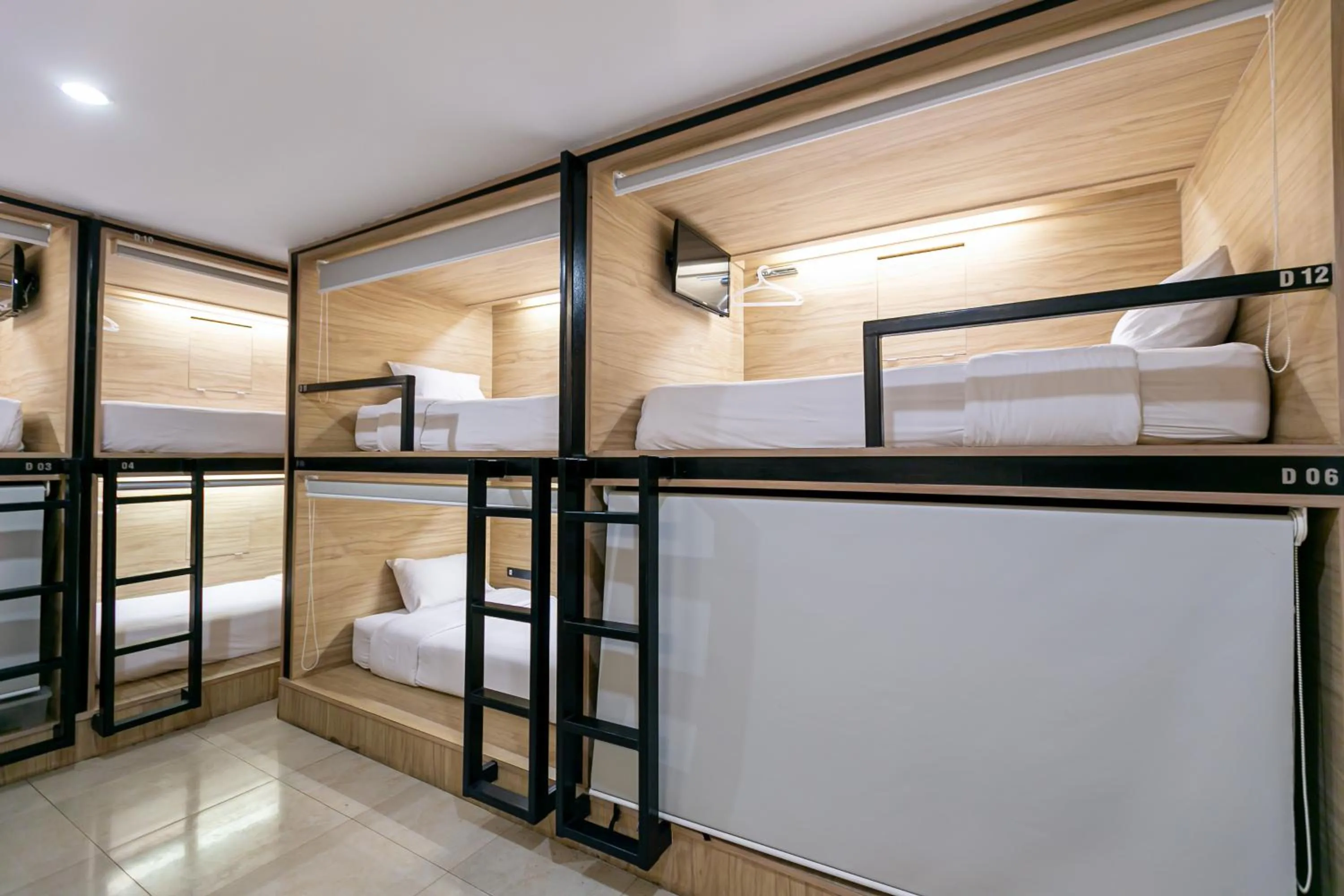 Photo of the whole room, Bed in The Bedrooms Hostel Pattaya