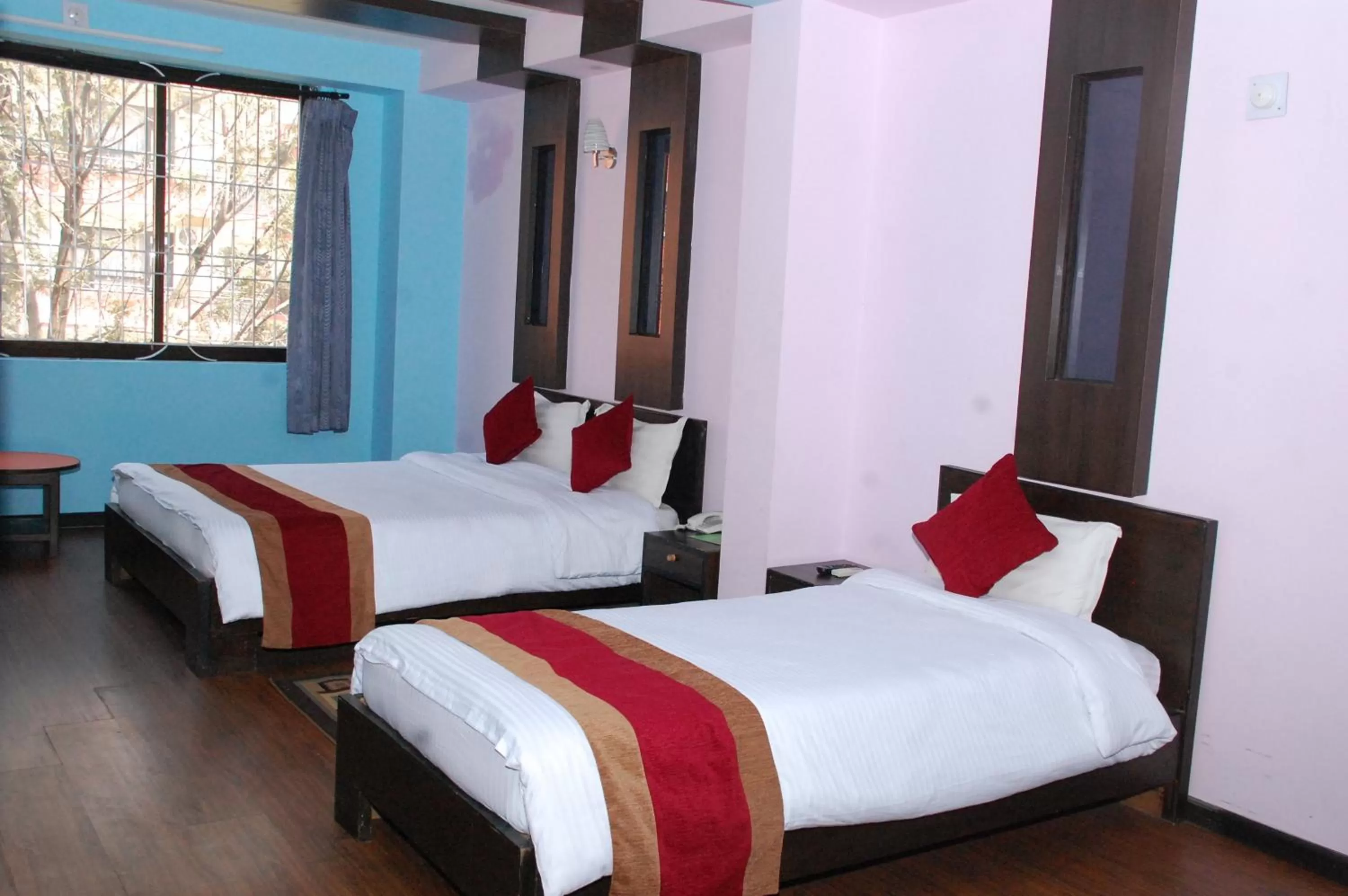 Bed in Hotel Family Home