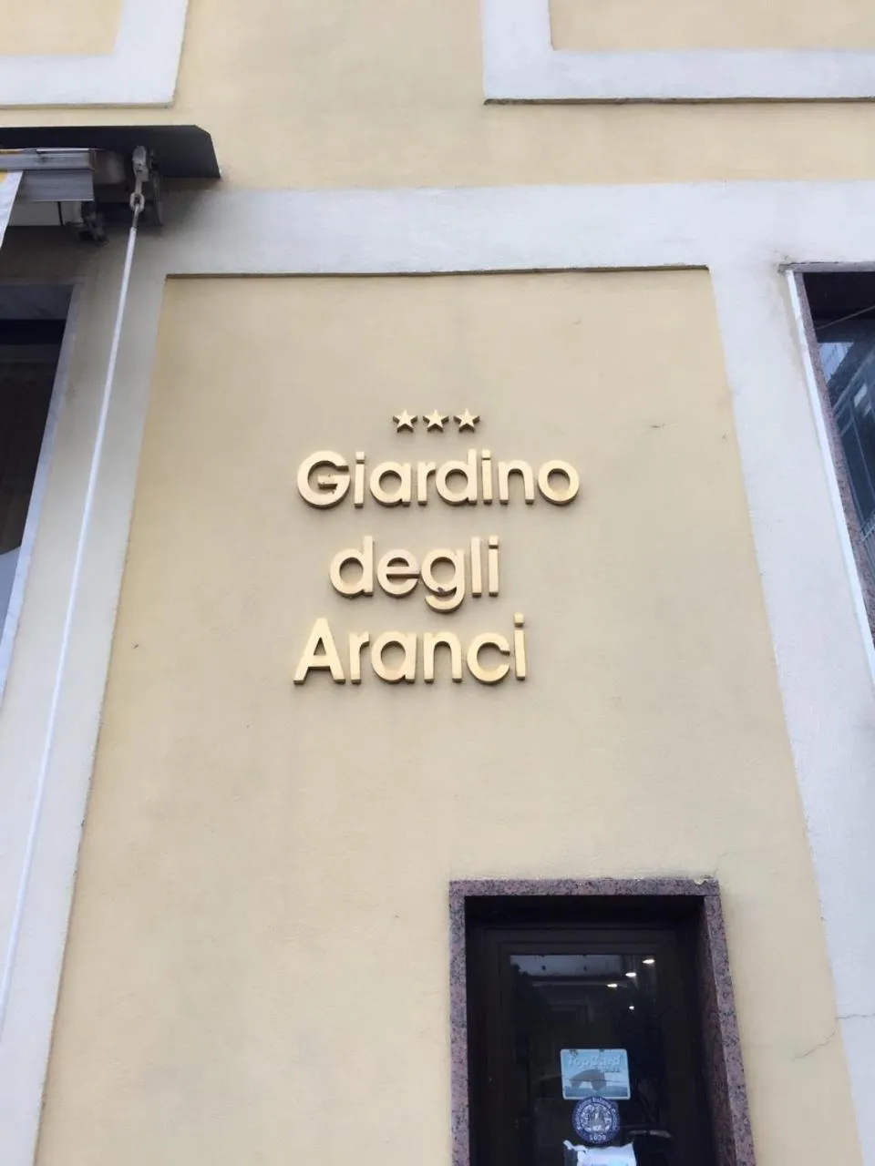 Property building in Hotel Giardino degli Aranci
