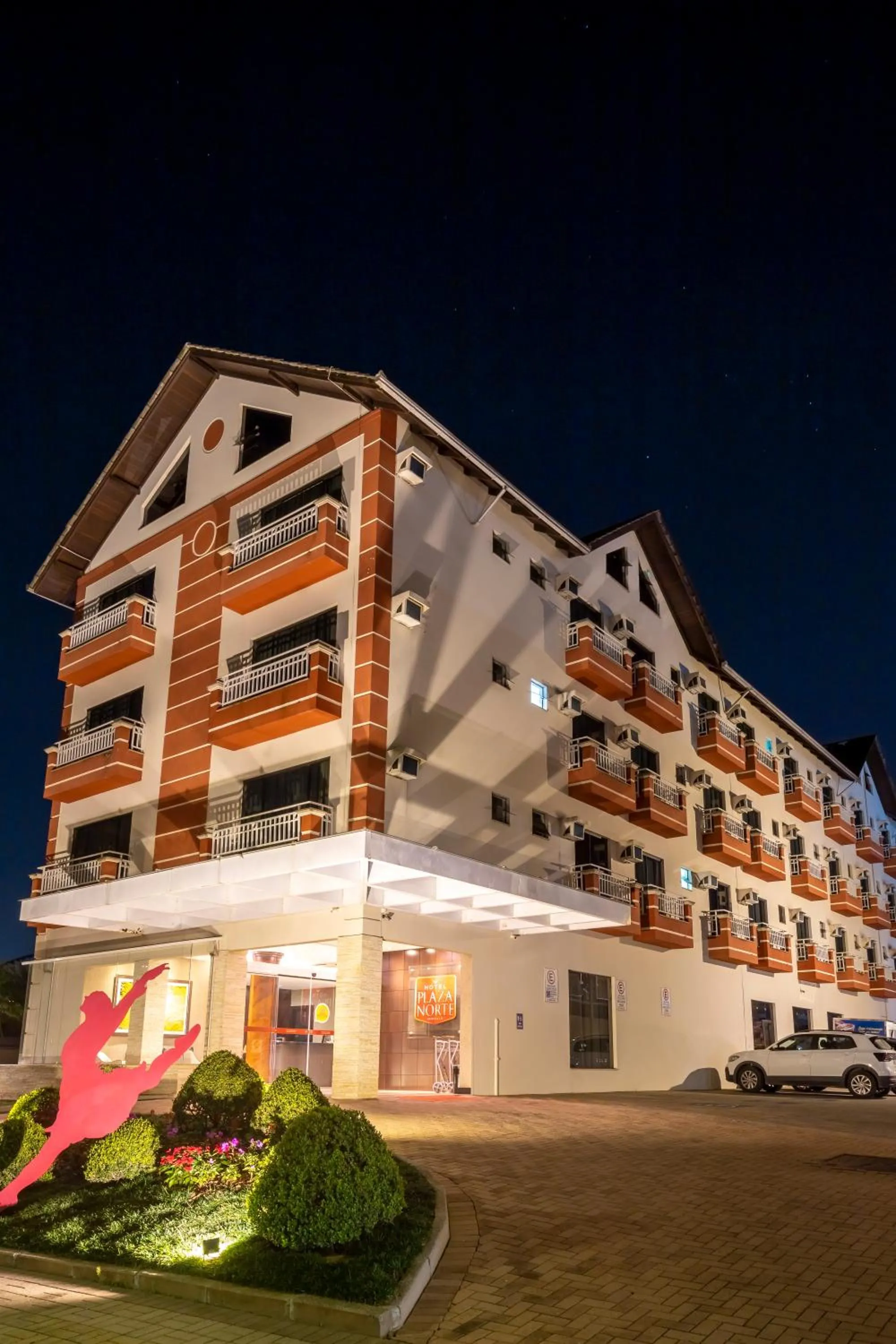 Facade/entrance in Hotel Plaza Norte