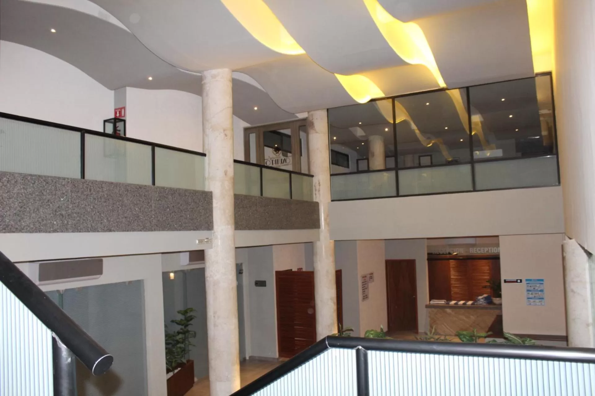 Property building in Hotel Boutique La Toja Campeche