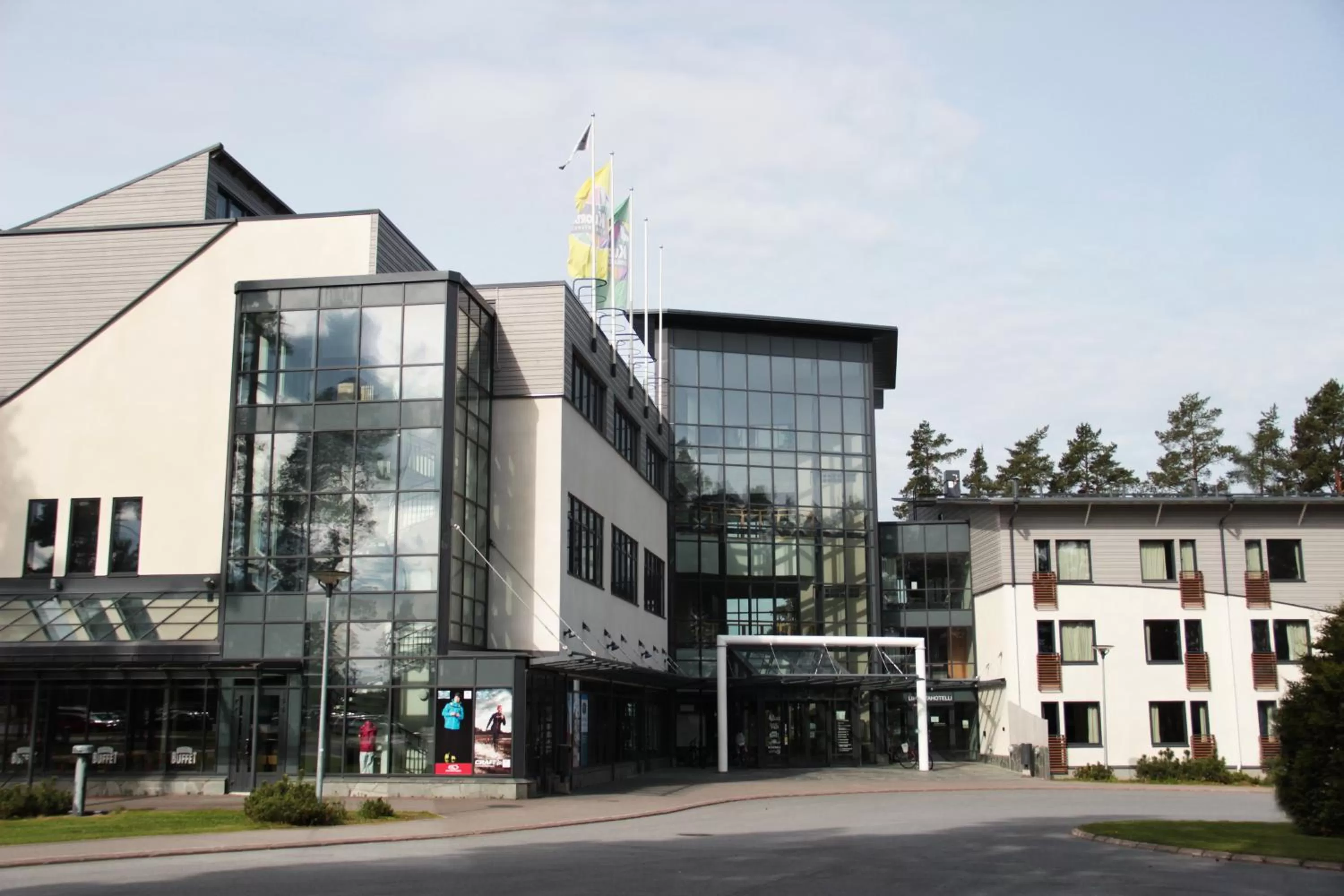 Facade/entrance, Property Building in Kuortaneen Urheiluopisto