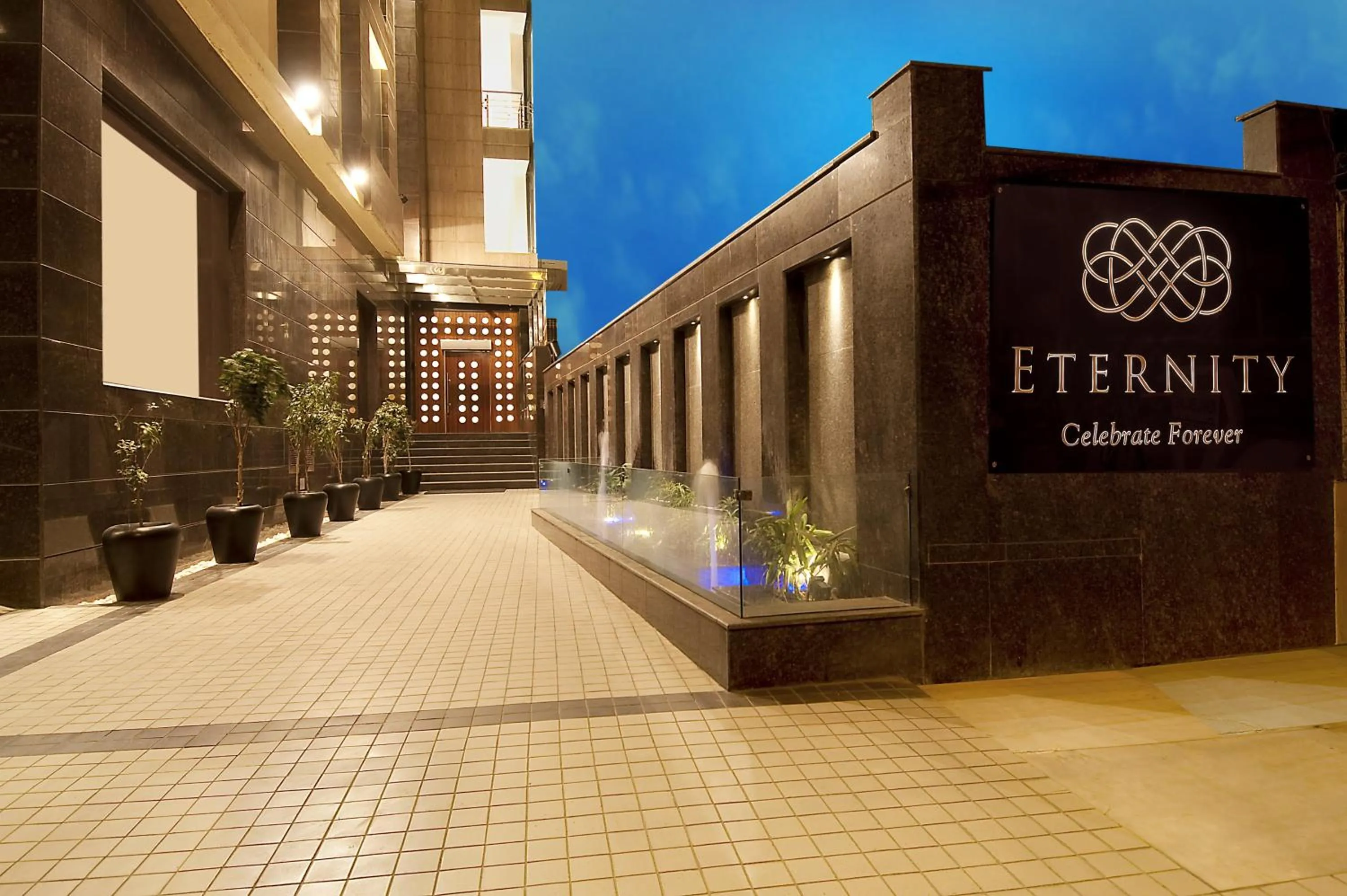 Property building in Hotel Eternity