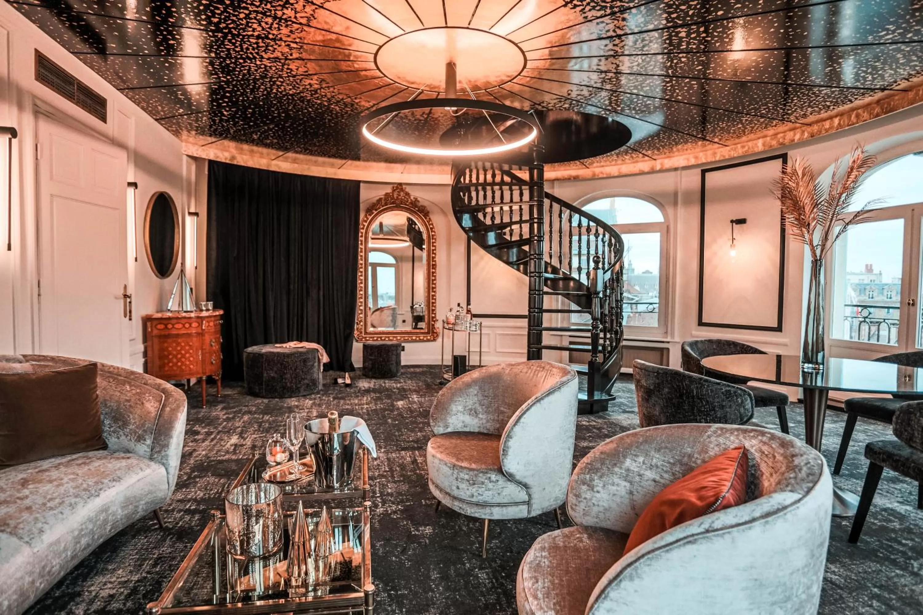 Seating area in Hôtel Carlton Lille