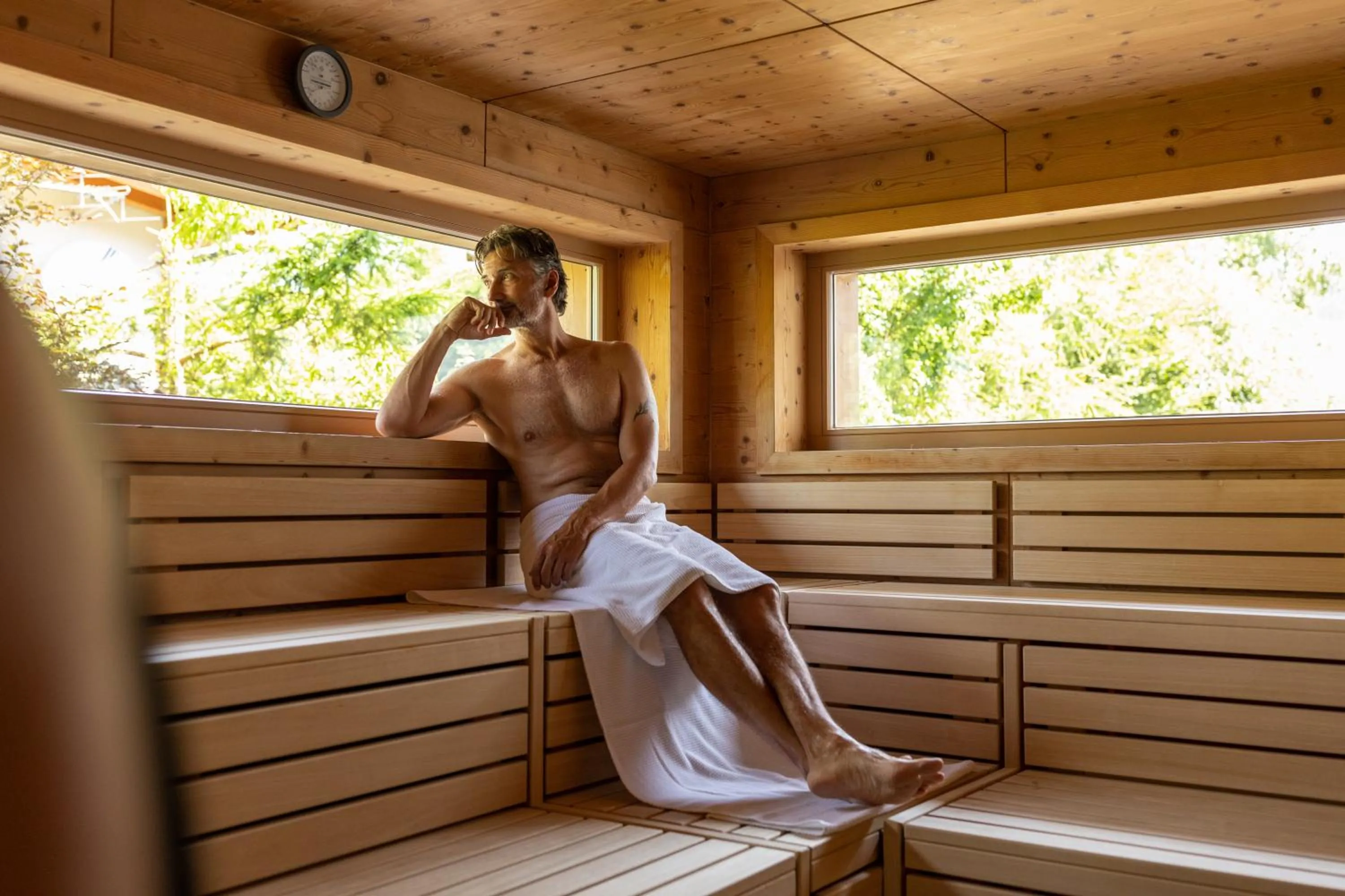 Sauna in Hotel Seespitz Superior - Adults Only