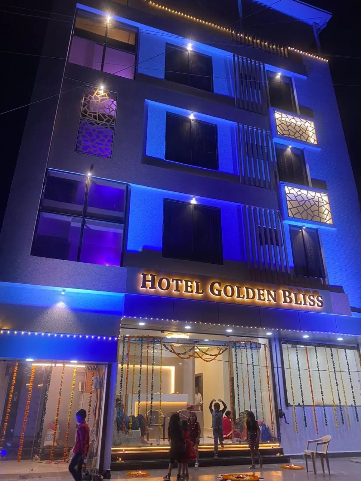 Property building in Hotel Golden Bliss