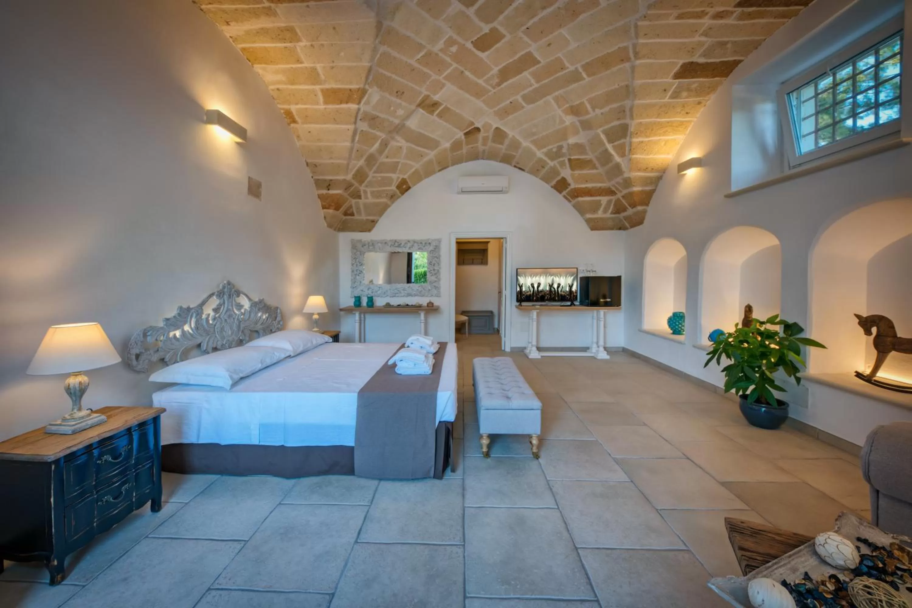 Bedroom, Bed in b&b Casale Vecchio Lecce