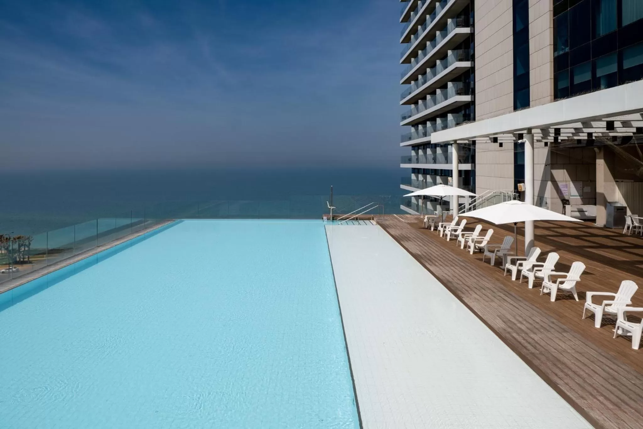 Swimming pool in Vert Lagoon Netanya By AFI Hotels
